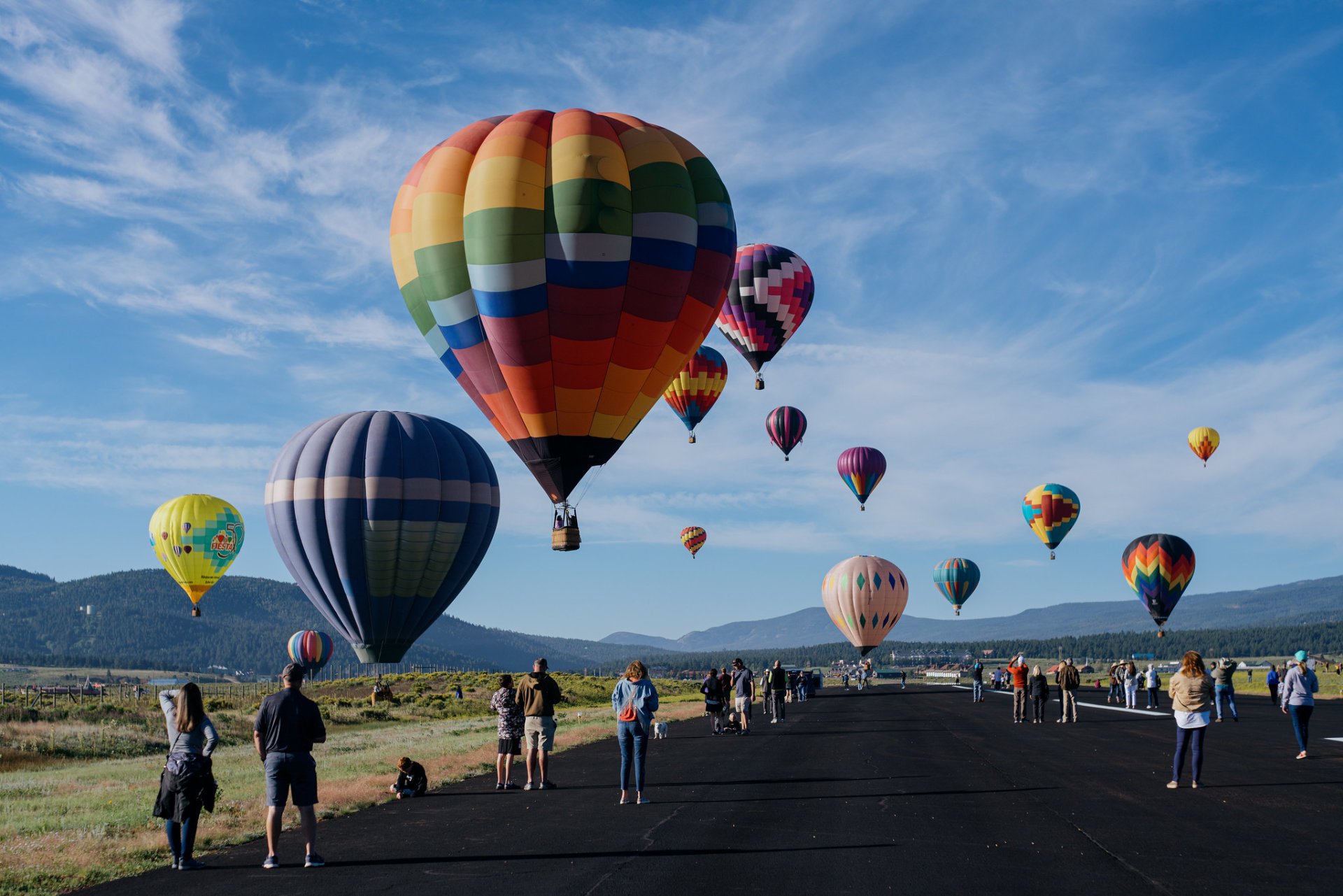 Balloons Over Angel Fire HotAir Balloon Festival 2024 in California