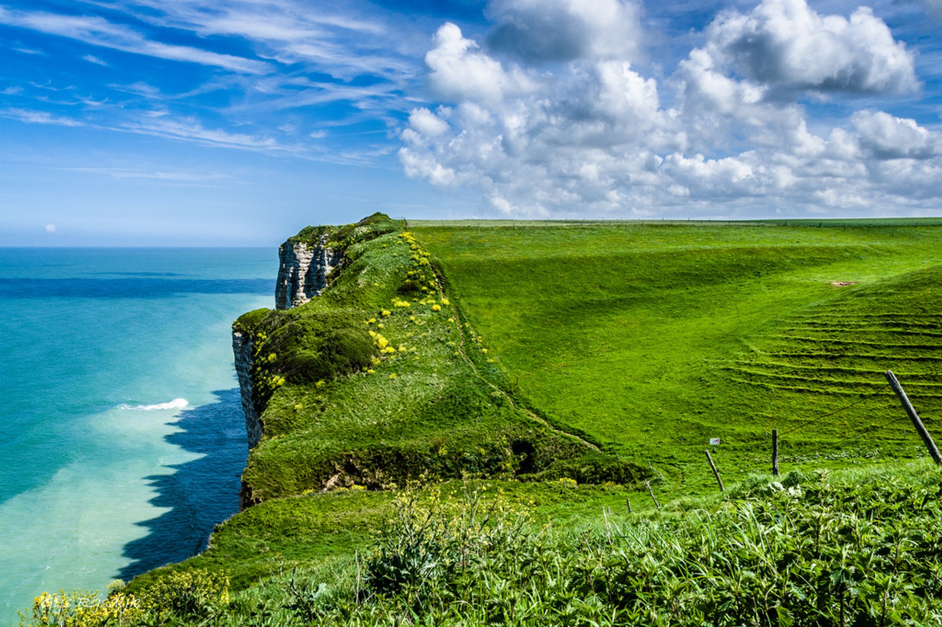 Wandern in der Normandie