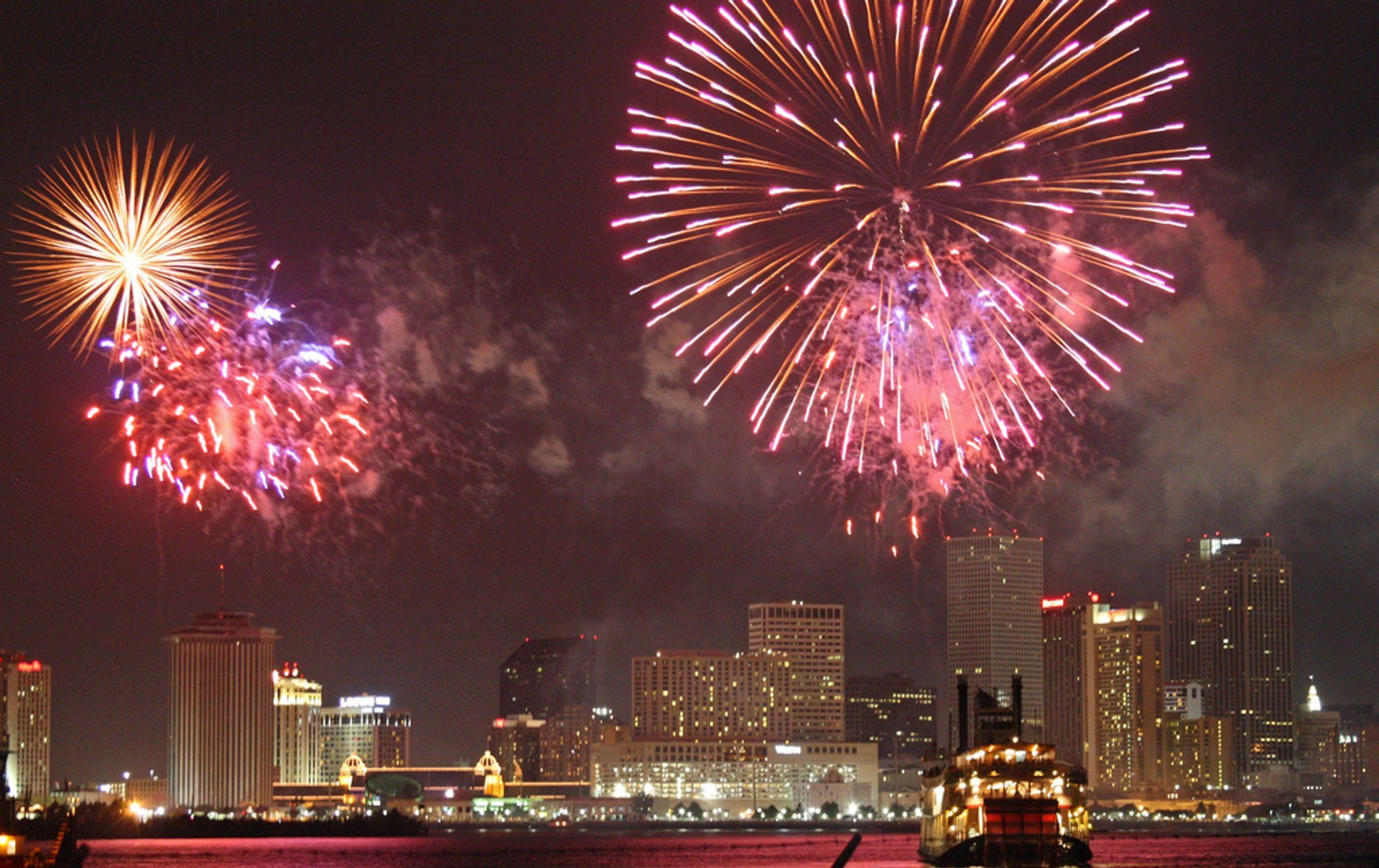 New Orleans 4. Juli Feuerwerk & Veranstaltungen