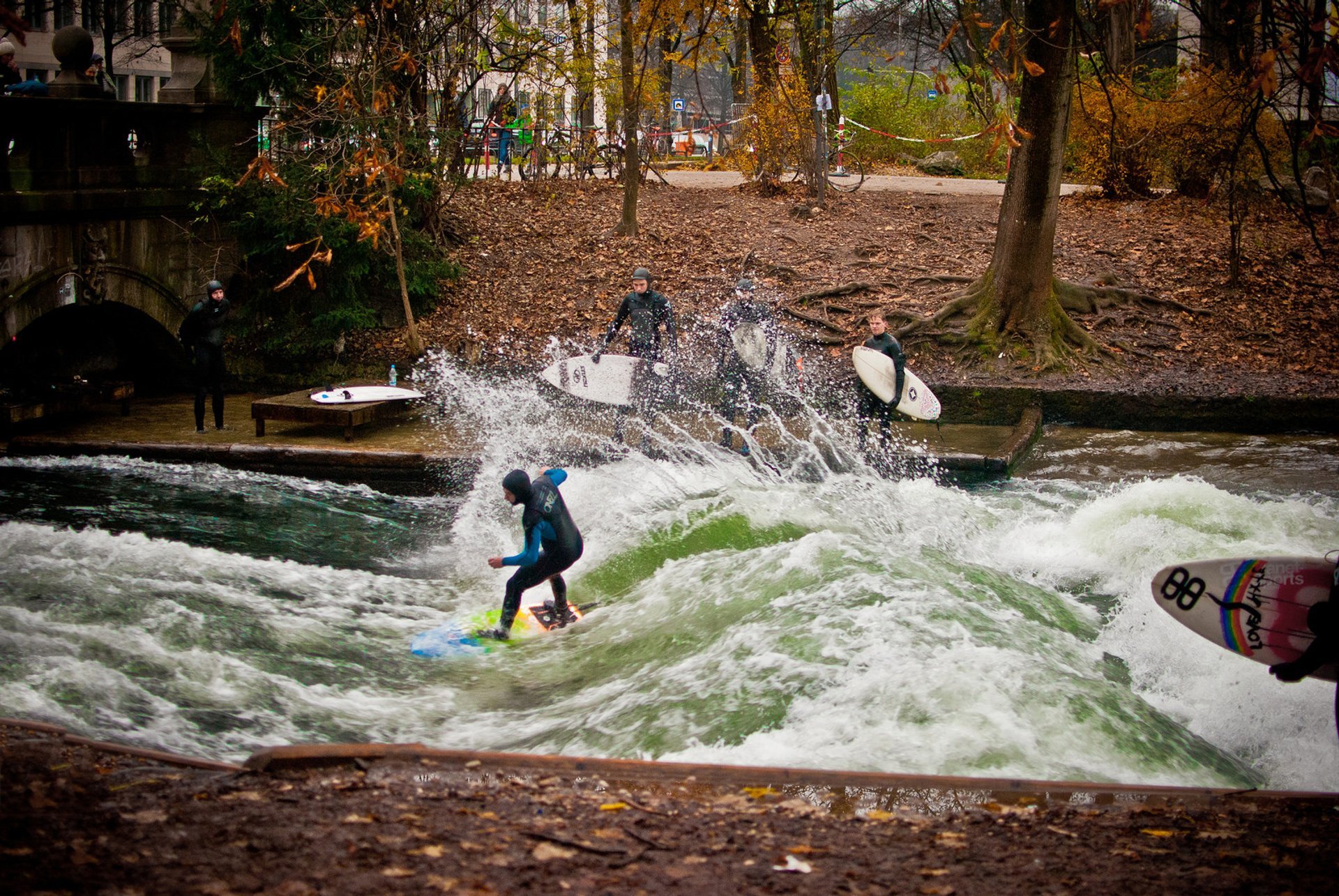 Surfe urbano em Munique