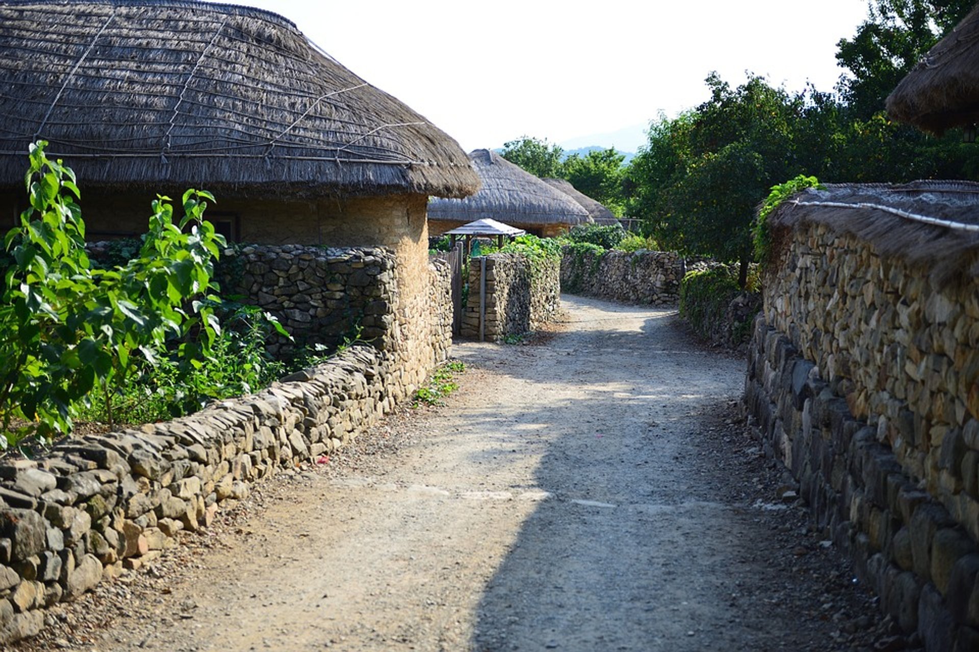 Traditionelle Dörfer (Agrarsaison)