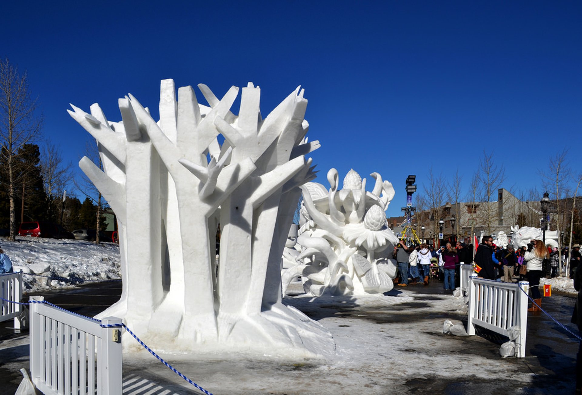 Esculturas de nieve de Breckenridge