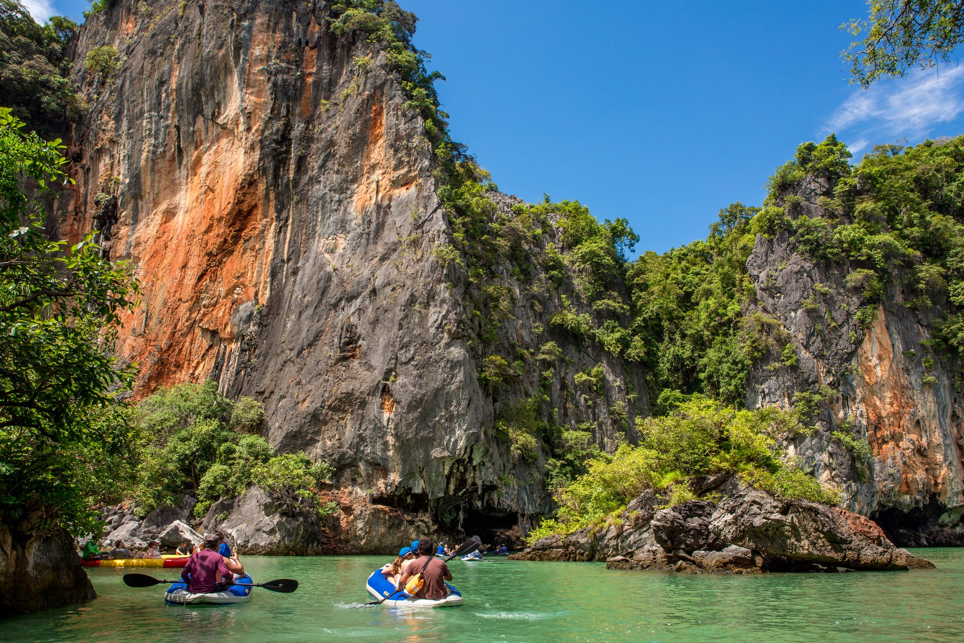 Kayaking in Phang Nga Bay