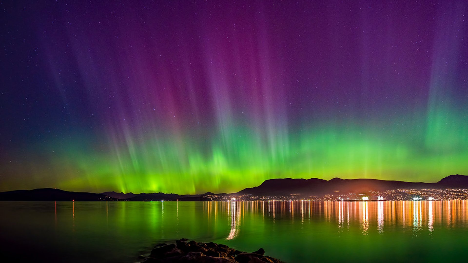 Aurora Boreal or Luces del norte