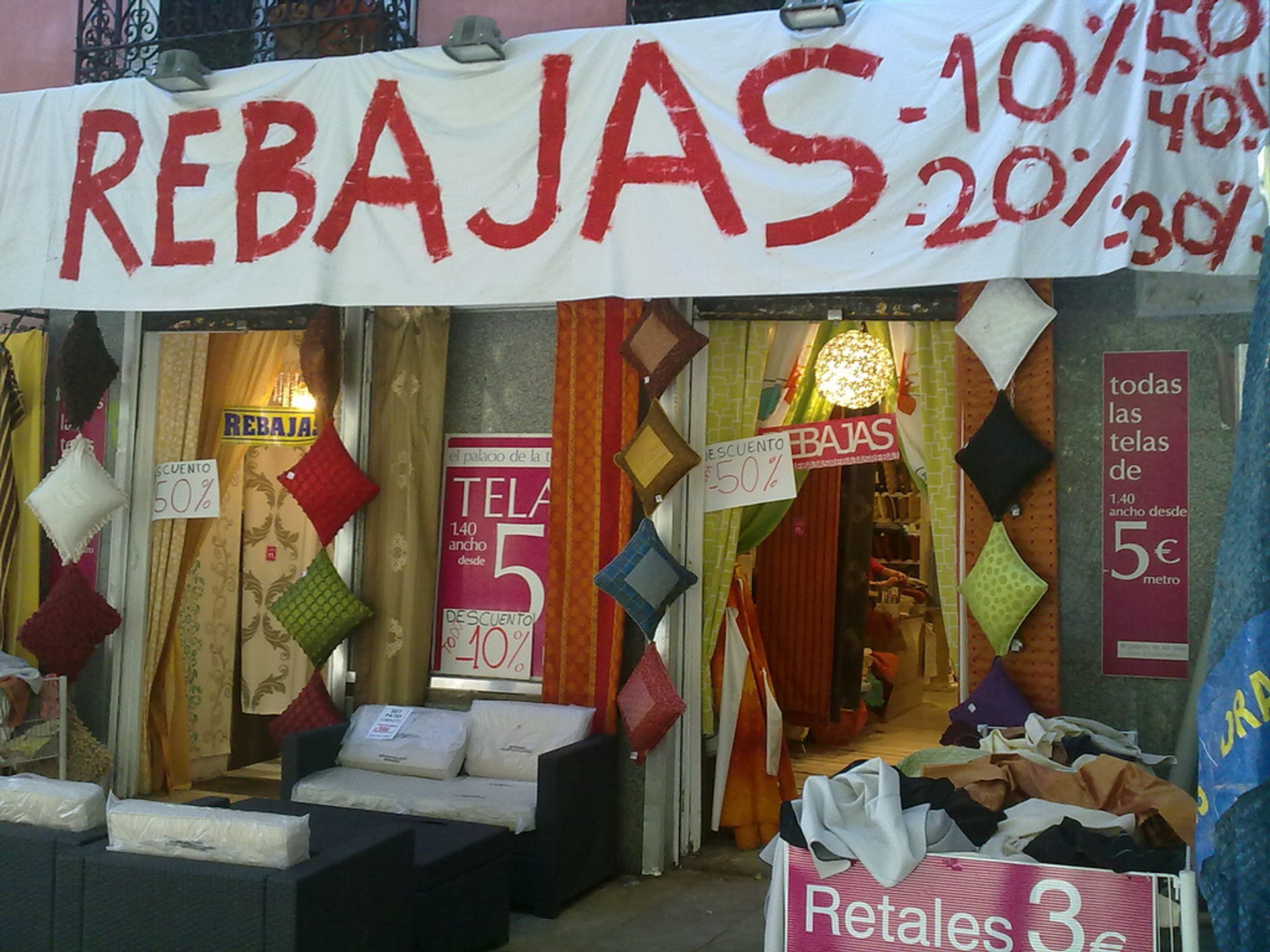 Best time for Sales (Rebajas) in Madrid 2024 Best Season Rove.me