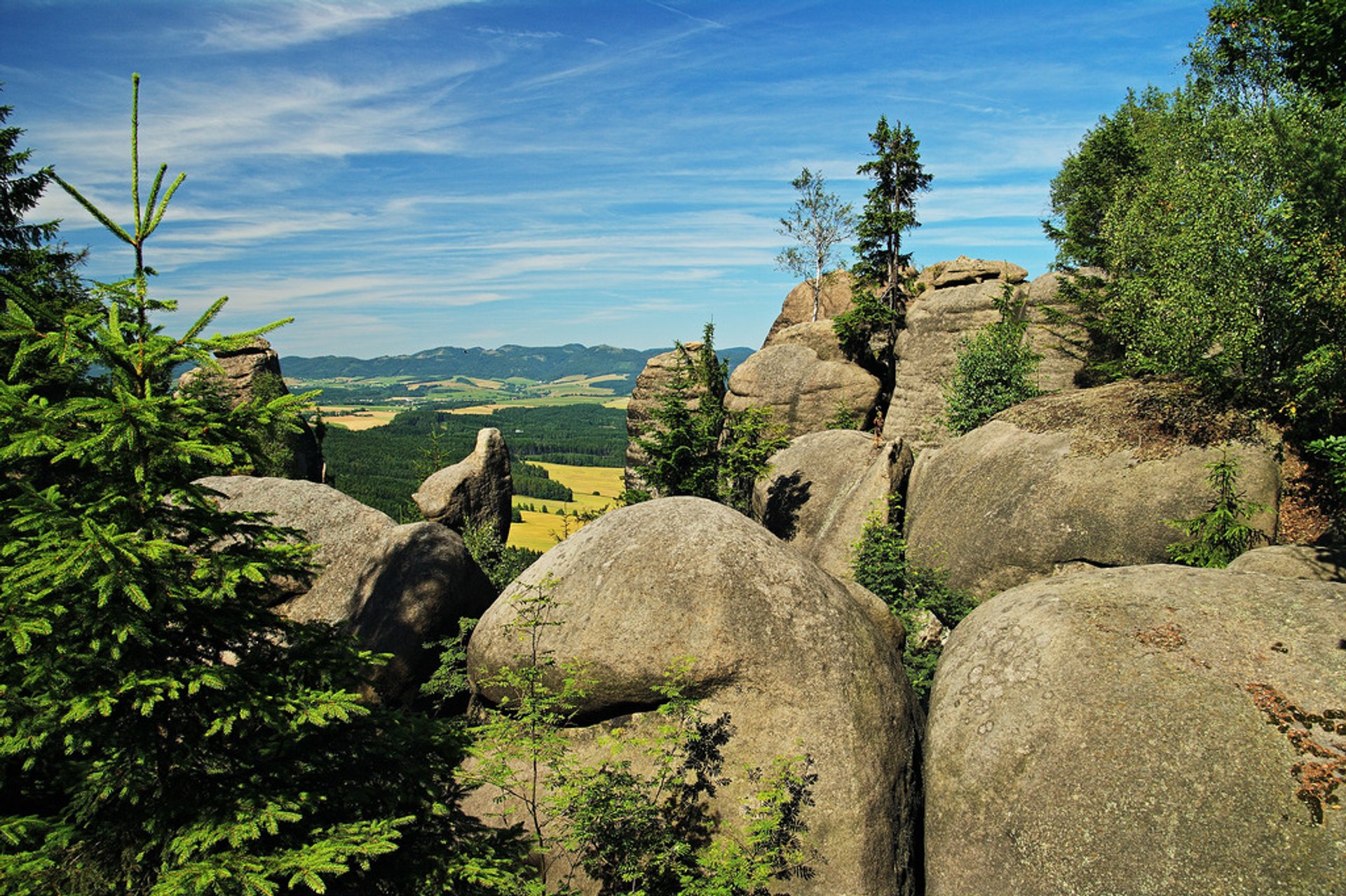 Broumovské Stěny (Murti di Bromov) Arrampicata