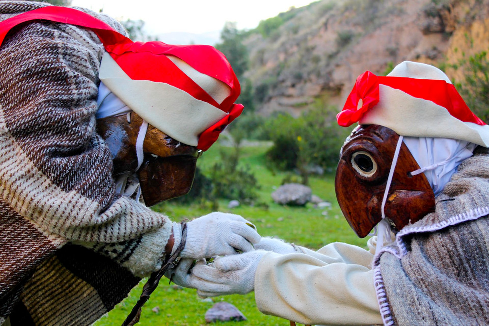 Ritualtanz Huaconada