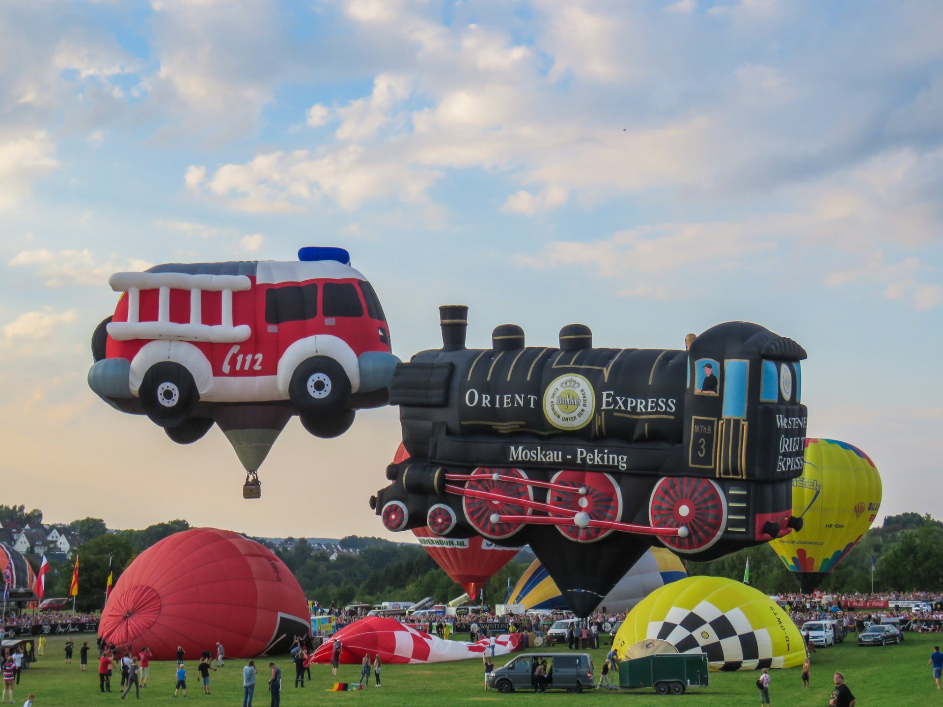 Festival de globos aerostáticos Warsteiner Montgolfiade