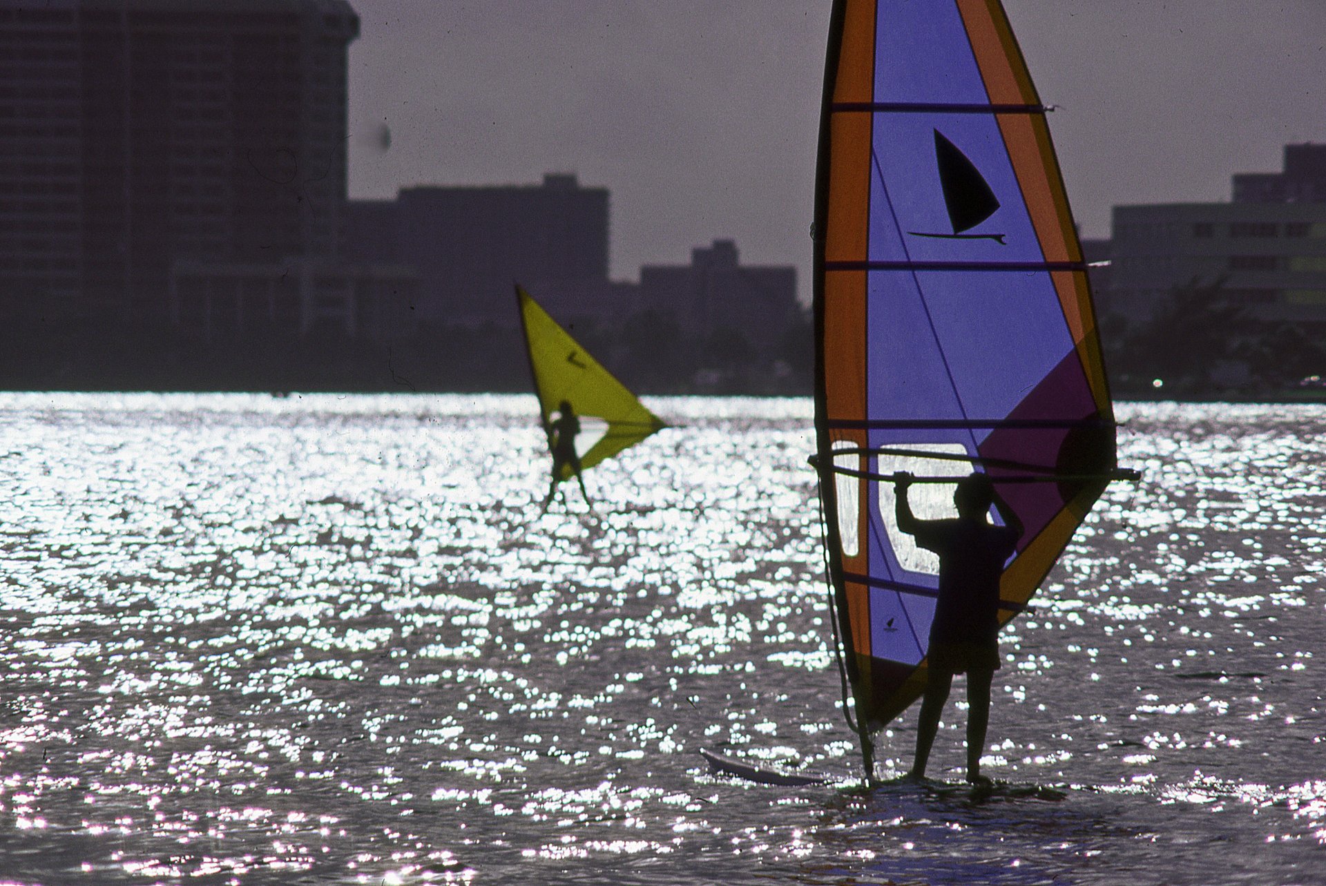 Kiteboarding e windsurf