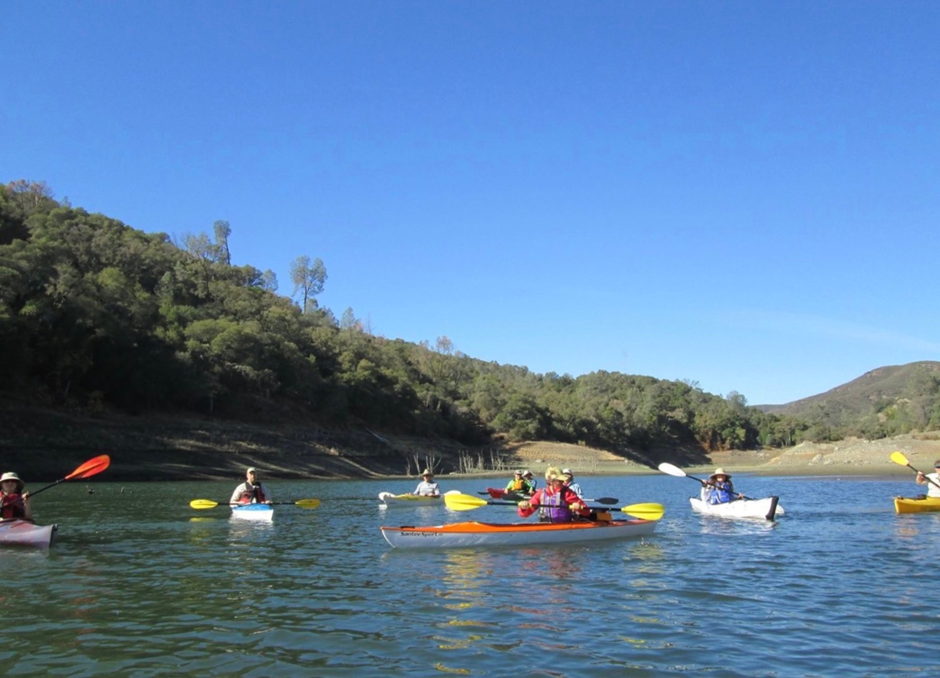 Kayaking in Napa Valley