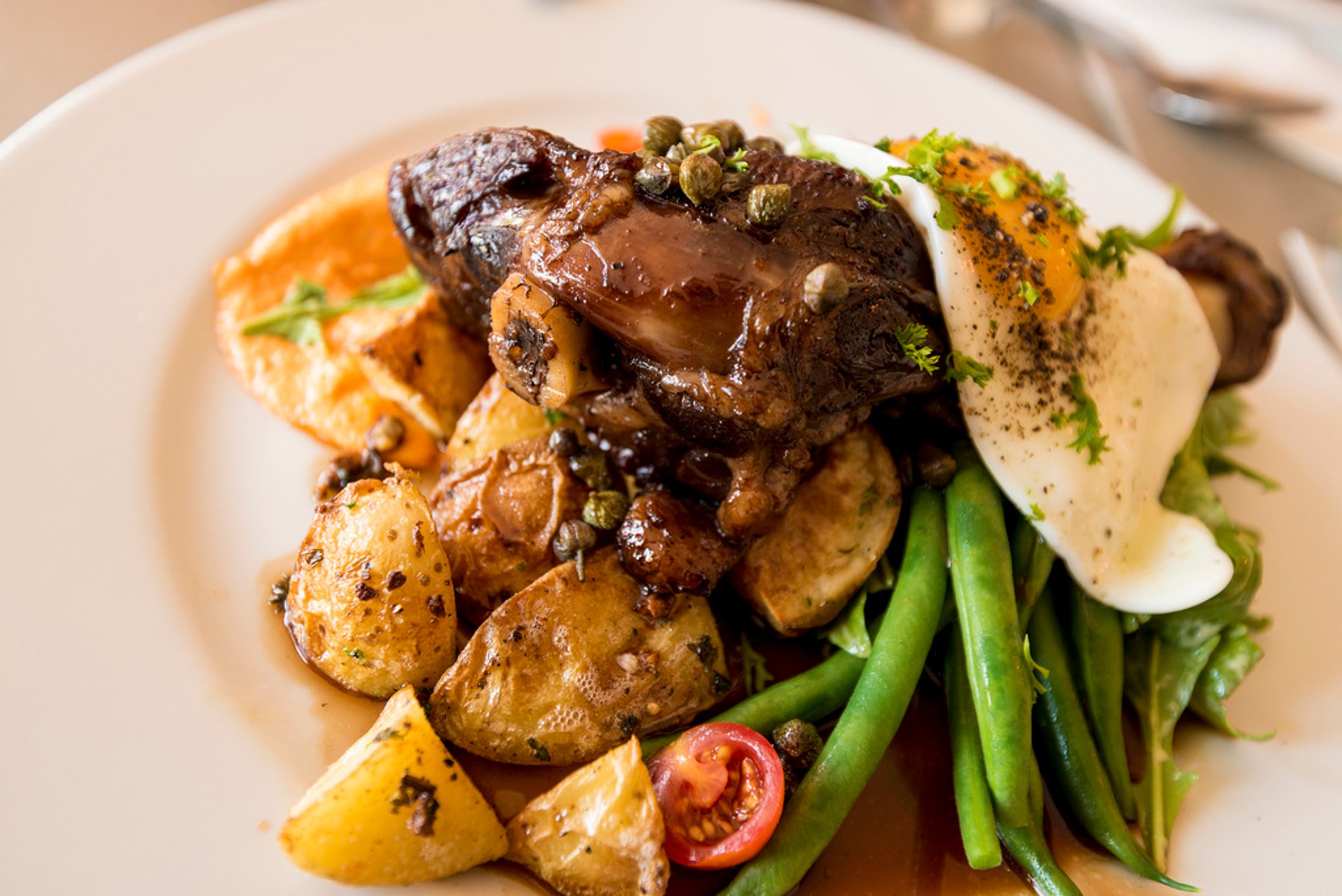 Game Meats, Pacific Oysters, and Sea Urchin