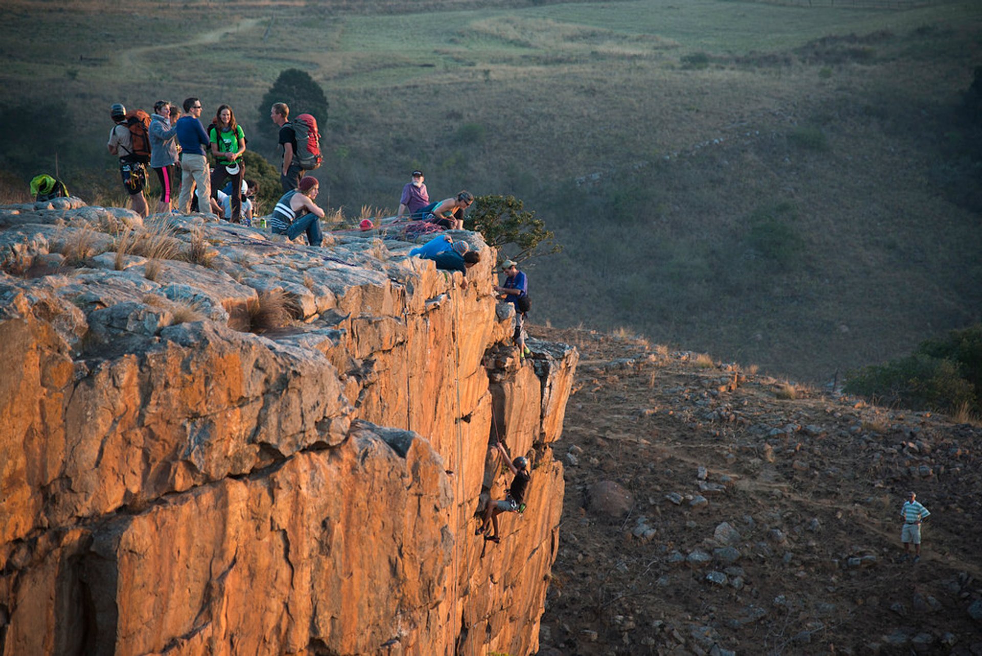 Escalada em falésia