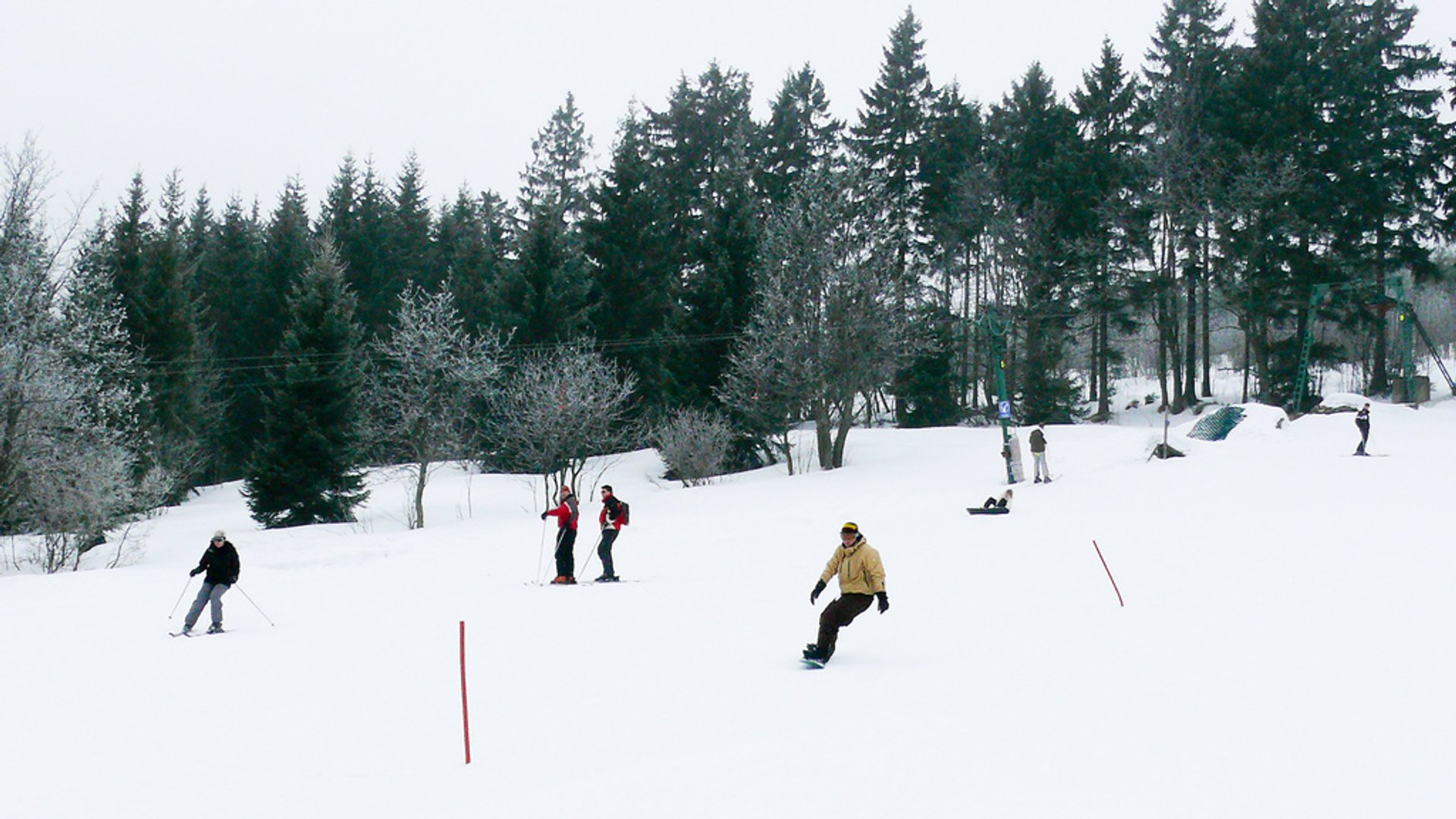 Skiing