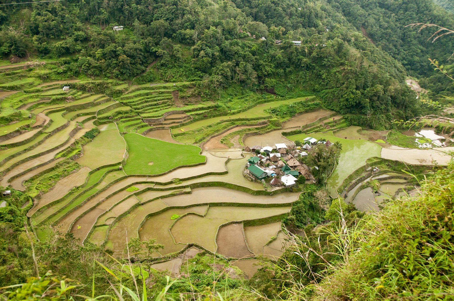 Terraços de arroz de Banaue e Batad