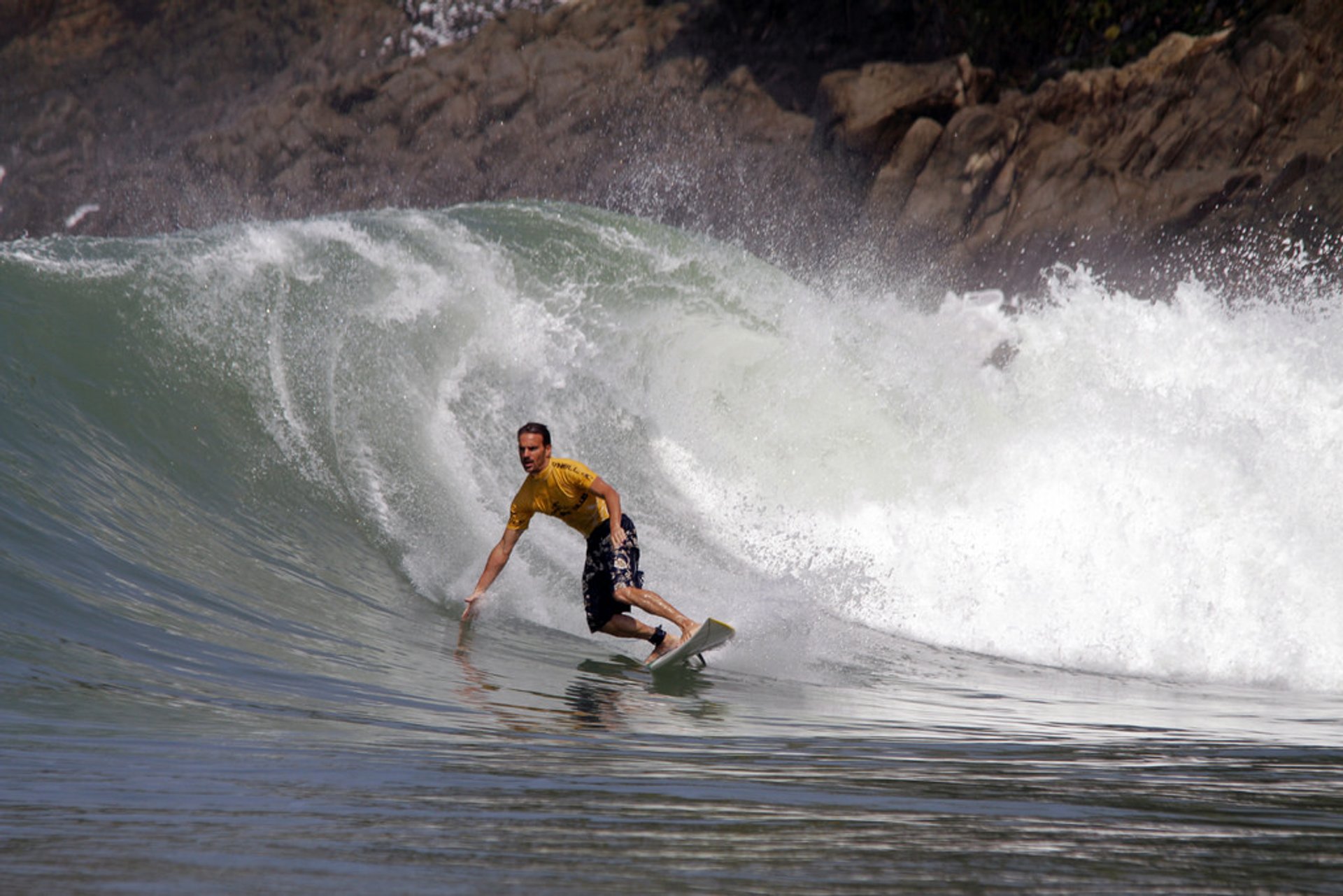 Surfing in West Java