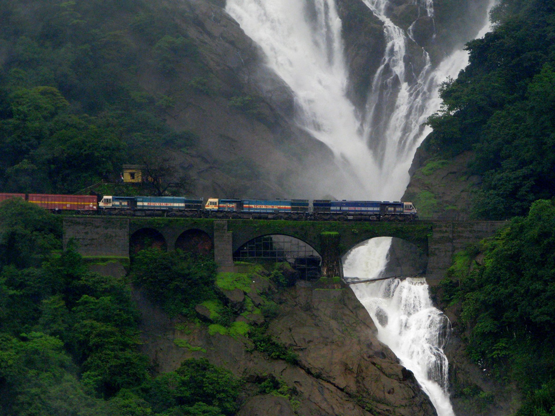 Waterfalls at Peak Flow