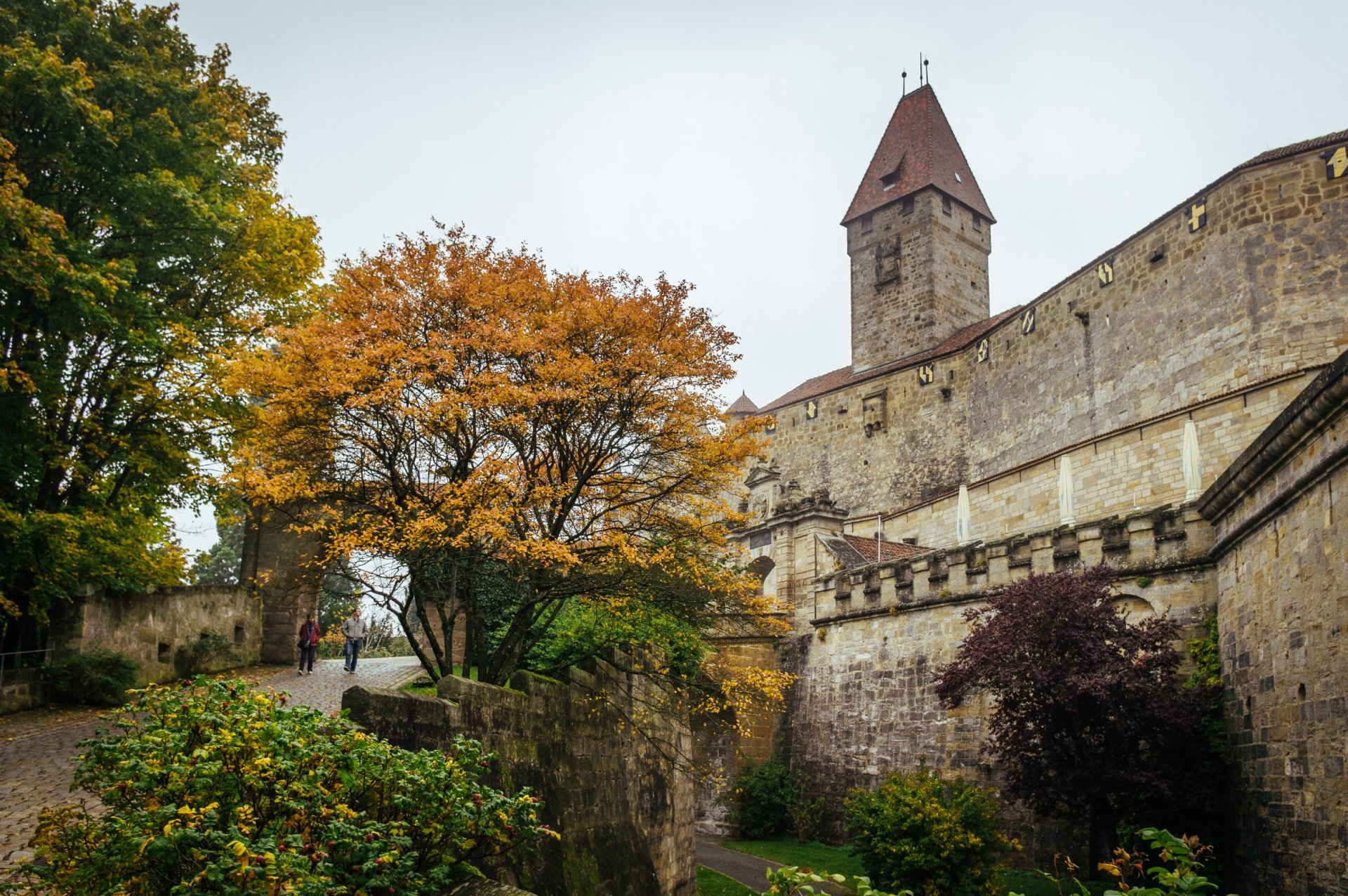 Burgen und Natur