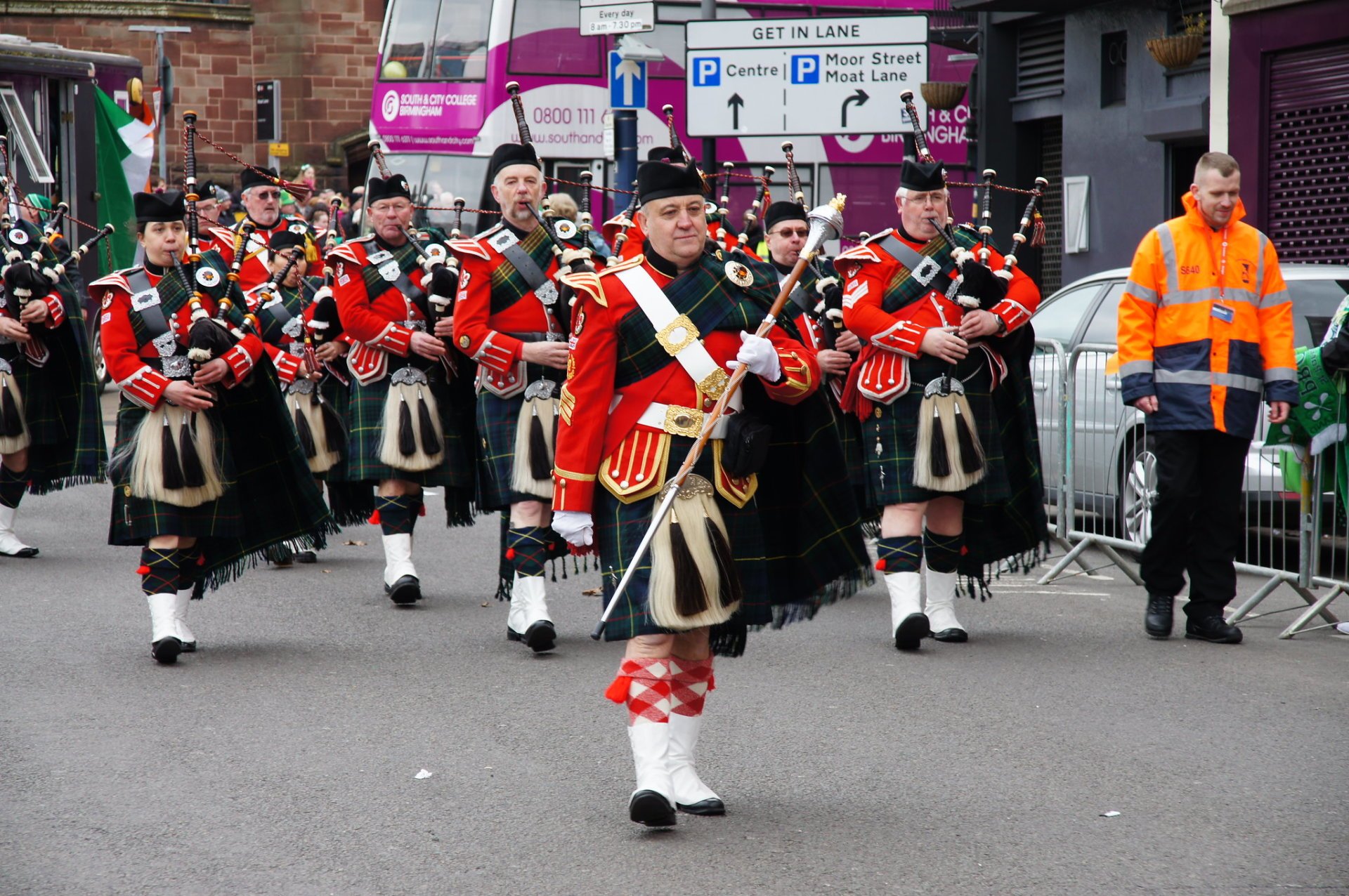 St. Patrick's Day Parade in Birmingham