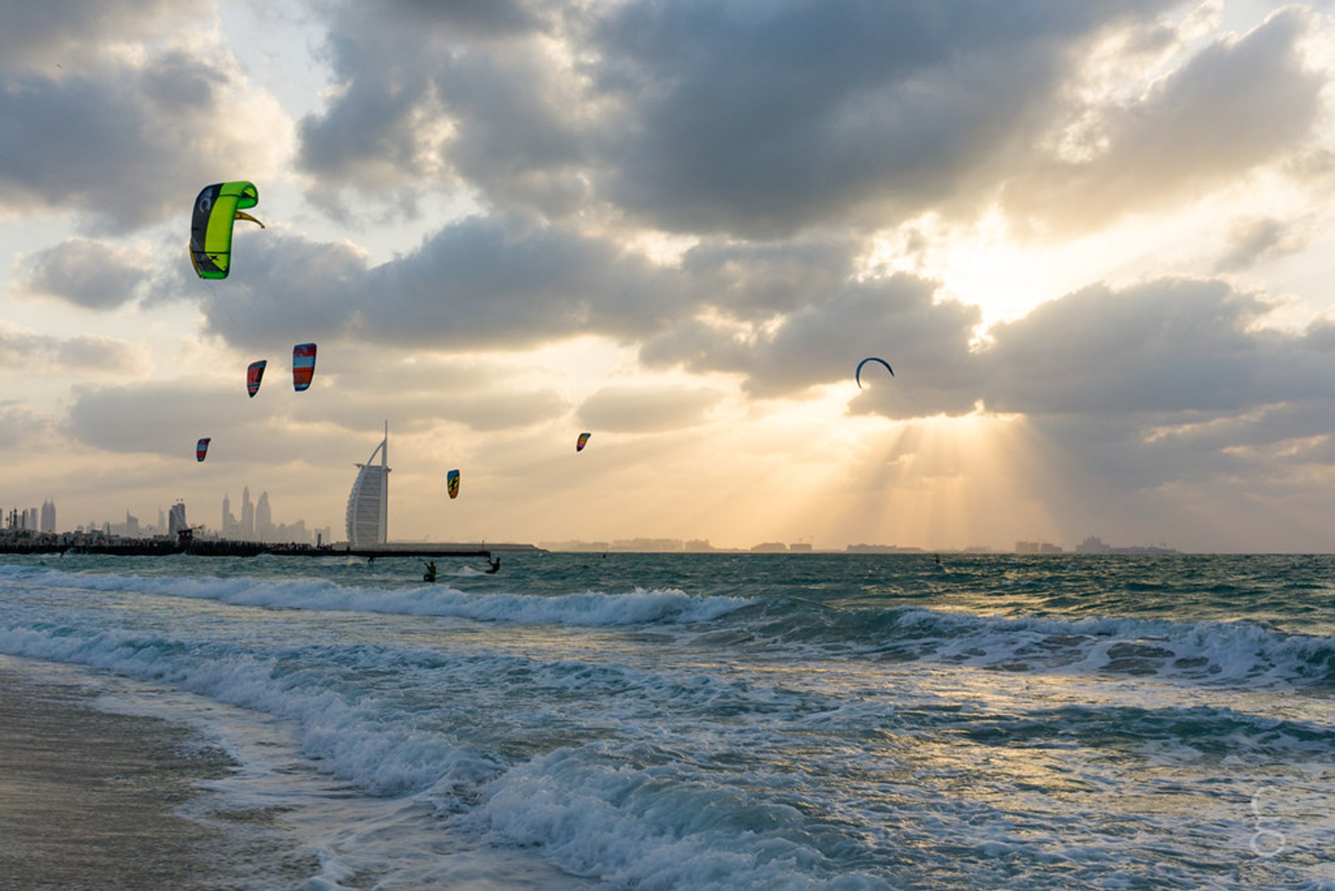 Kitesurf et planche à voile