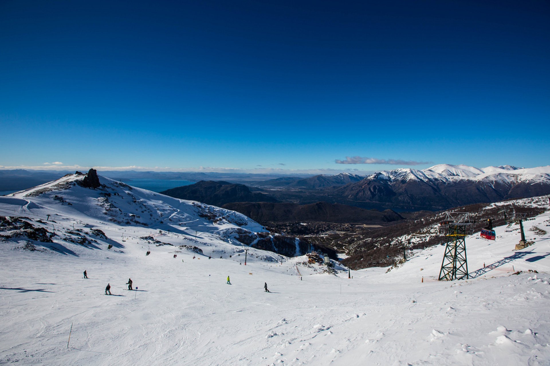 Skifahren und Snowboarden in den Anden