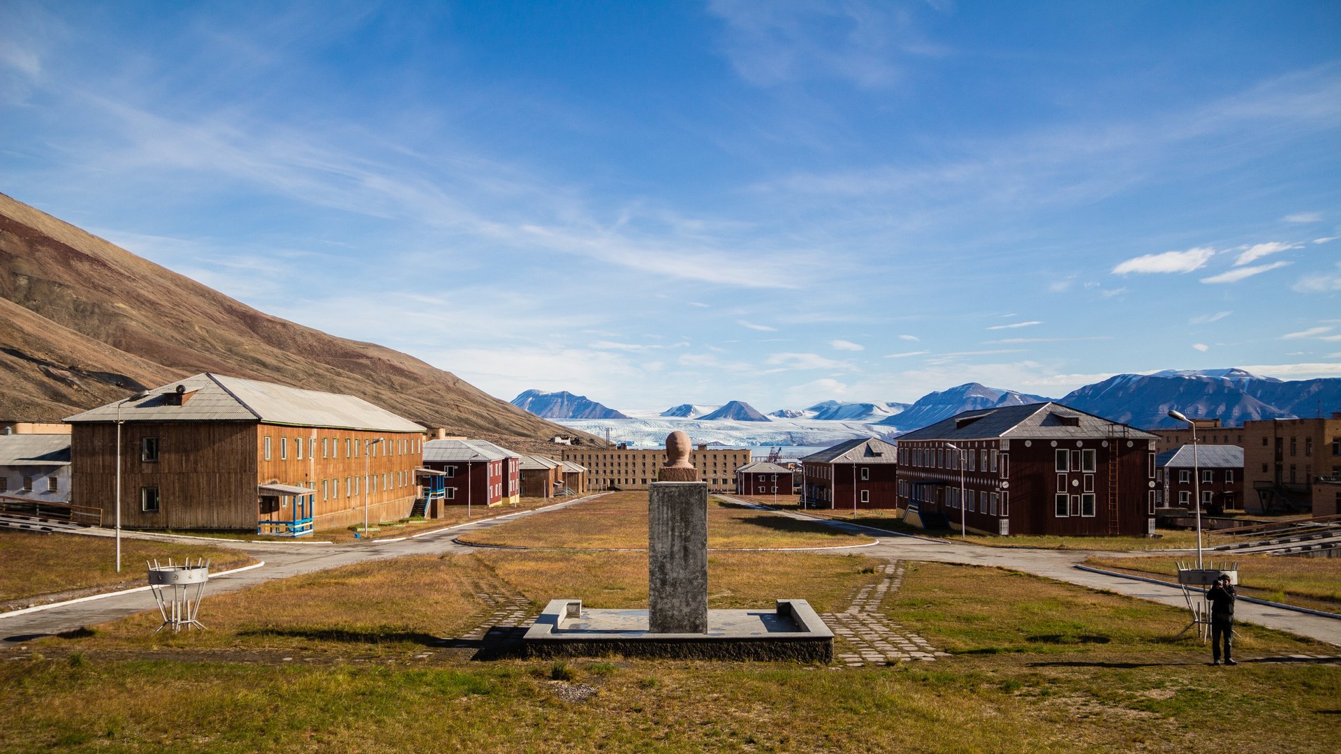 Pyramiden, eine sowjetische-Era-Gespenststadt