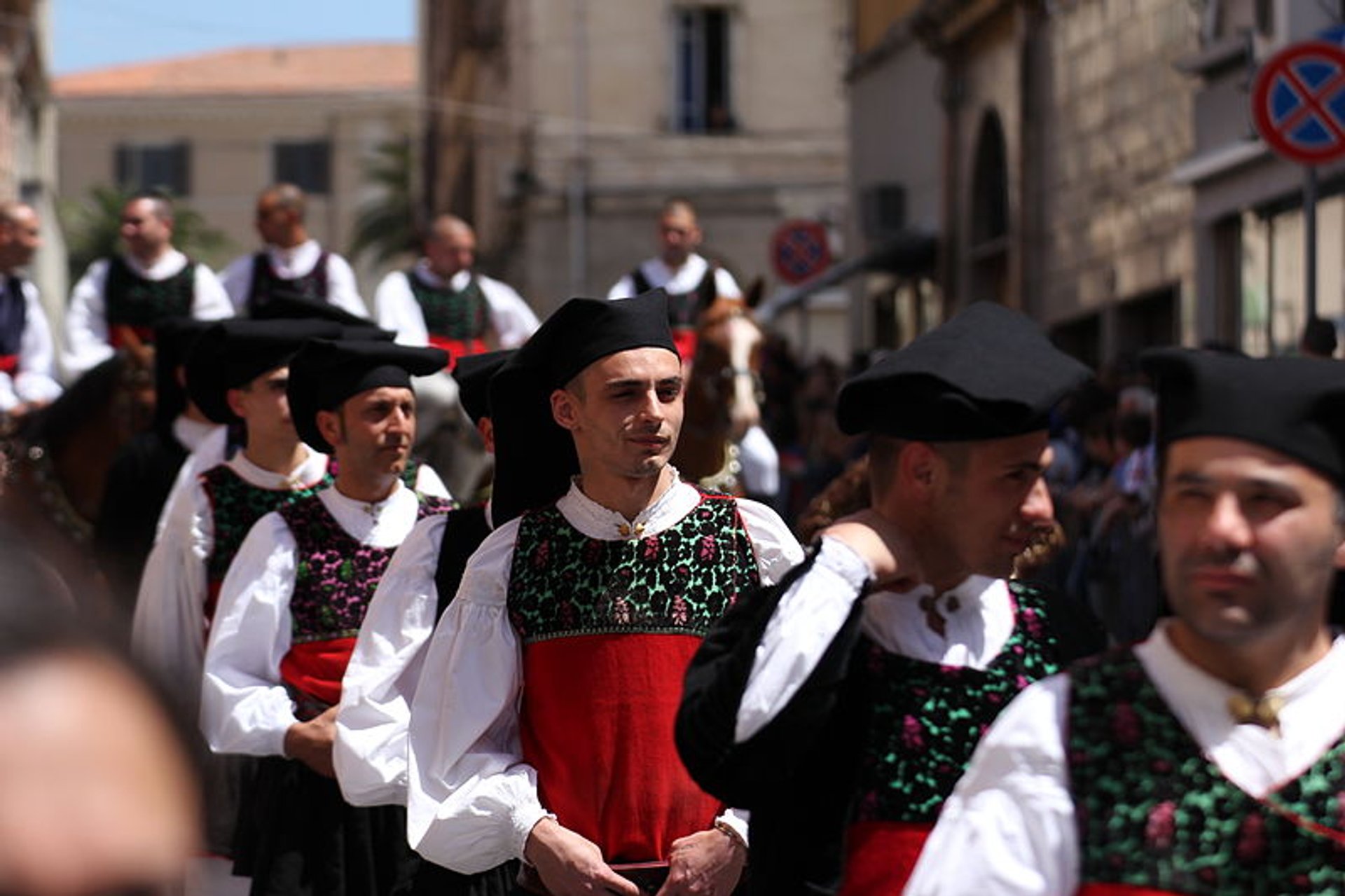 Italy Sardinia Sassari  Cavalcata Sarda  Festival - Monserrato Dress  Stock Photo - Alamy