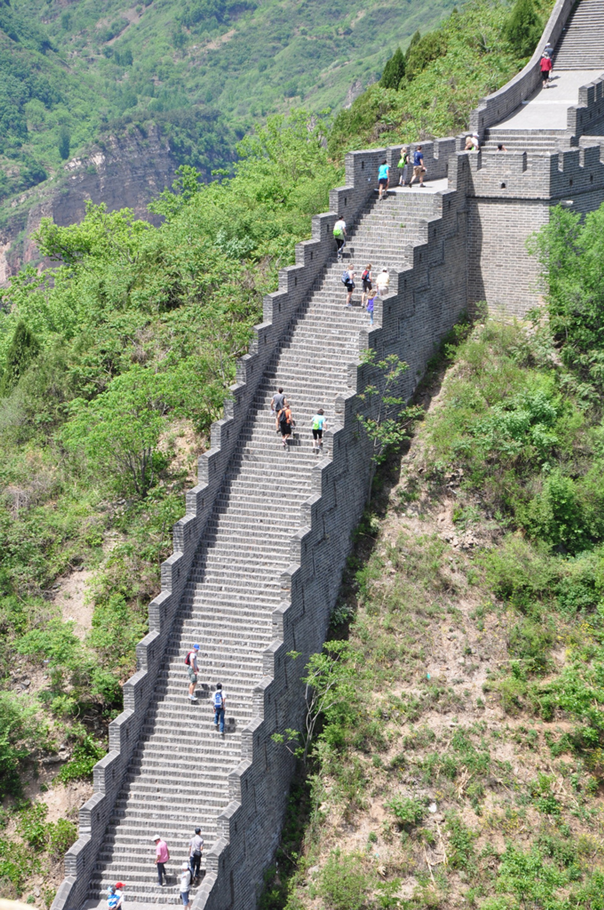 Marathon einer Chinesischen Mauer