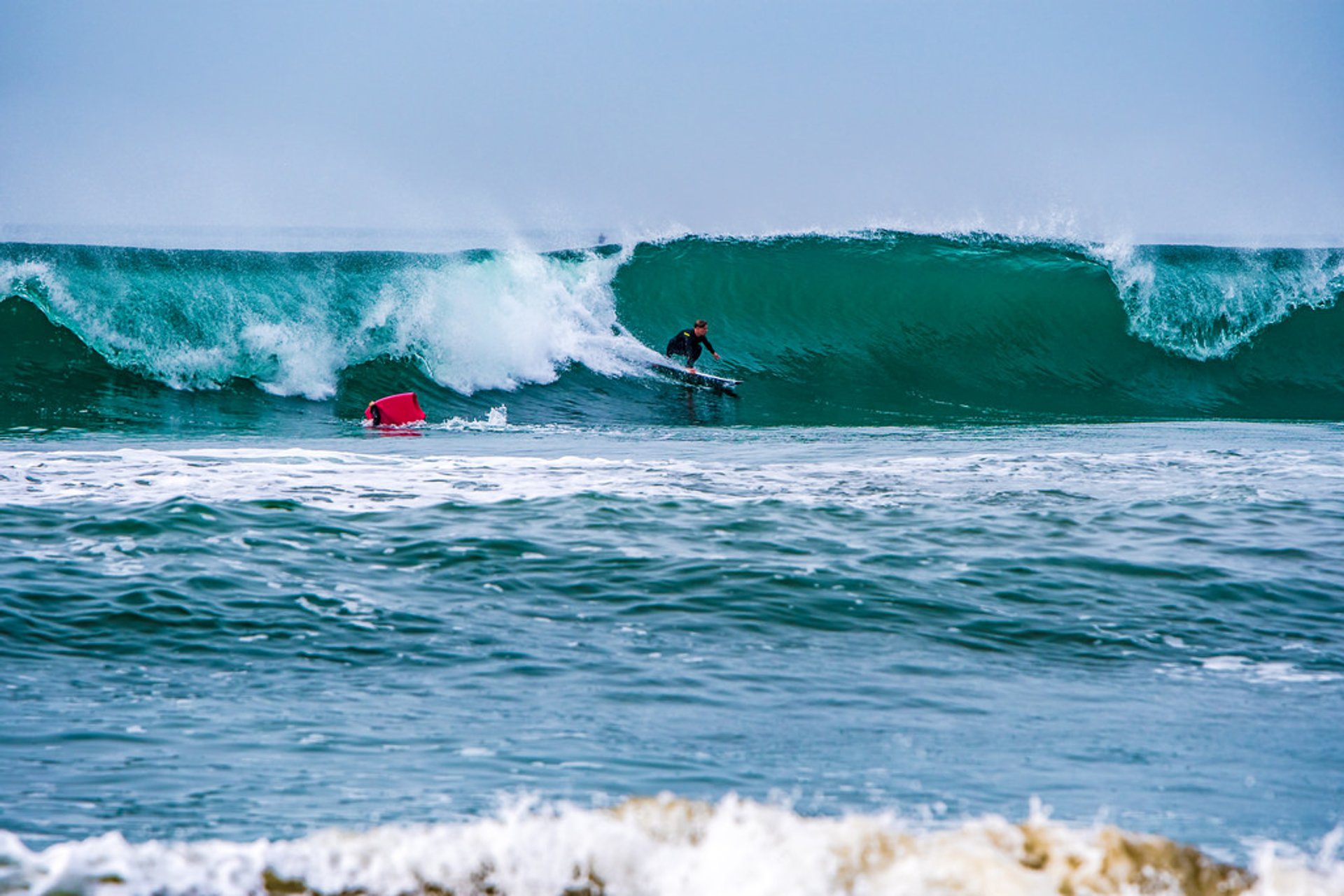 Surfen oder Wellenreiten