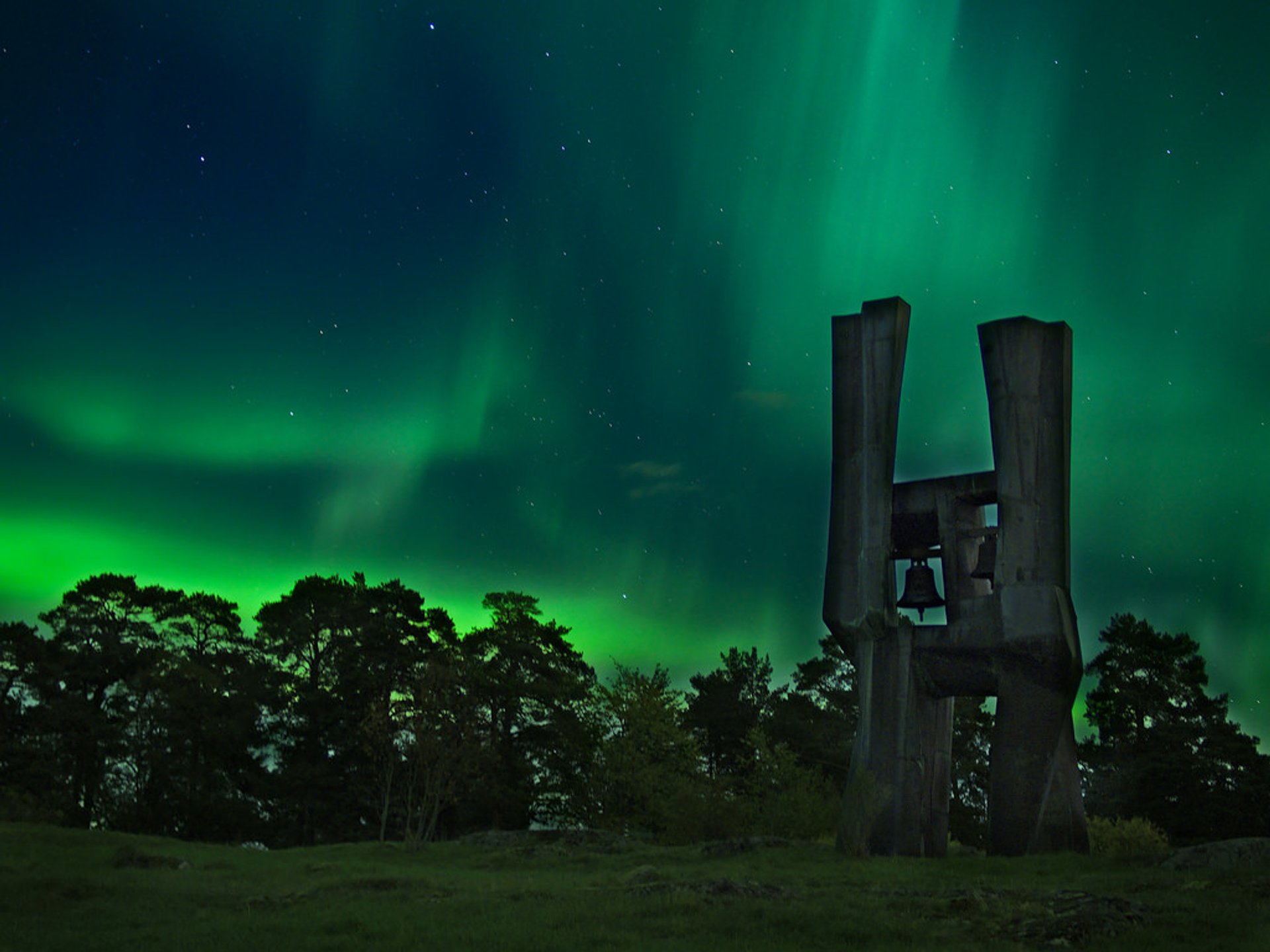 Aurora Boreal or Luces del norte