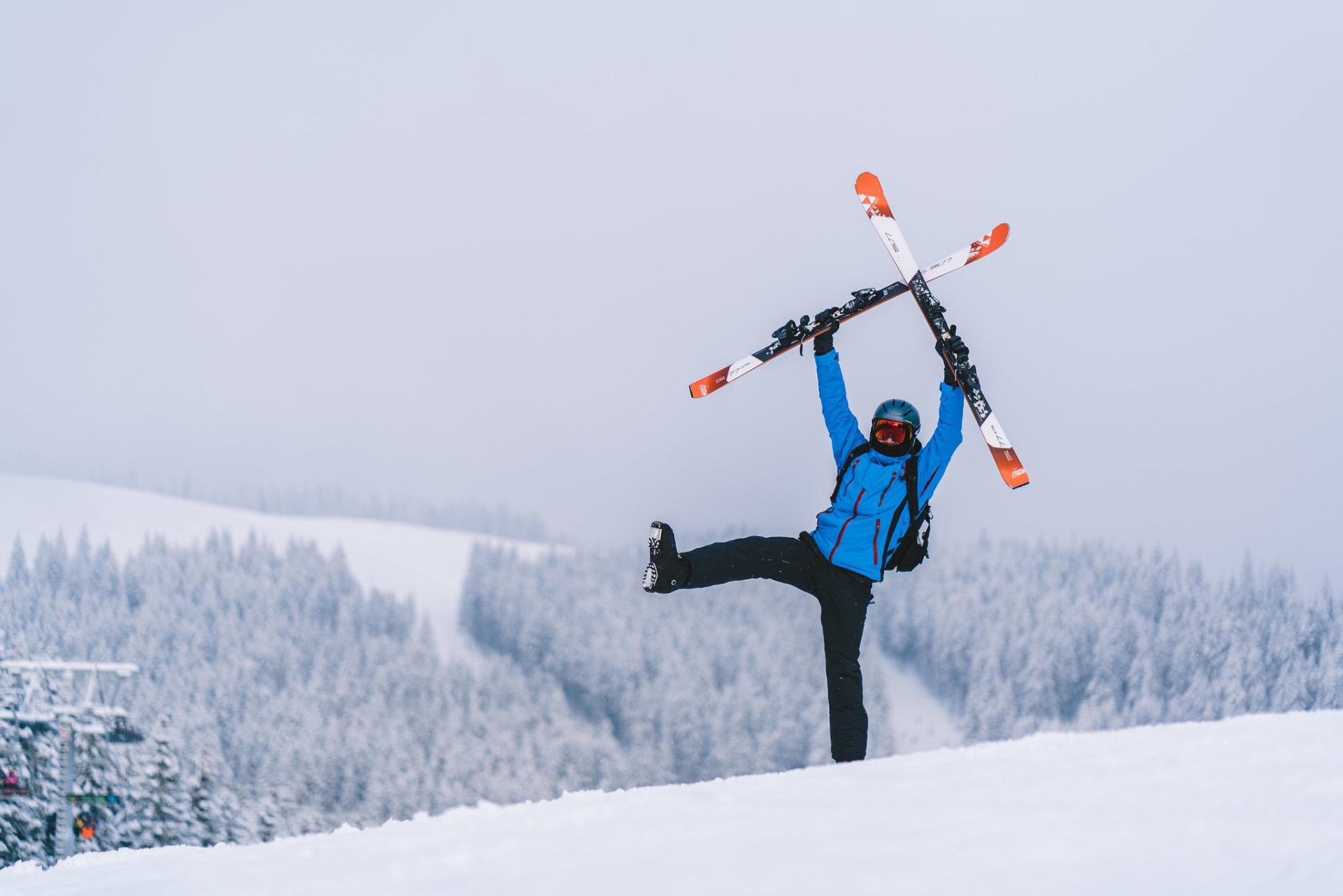 L'hiver à Bukovel