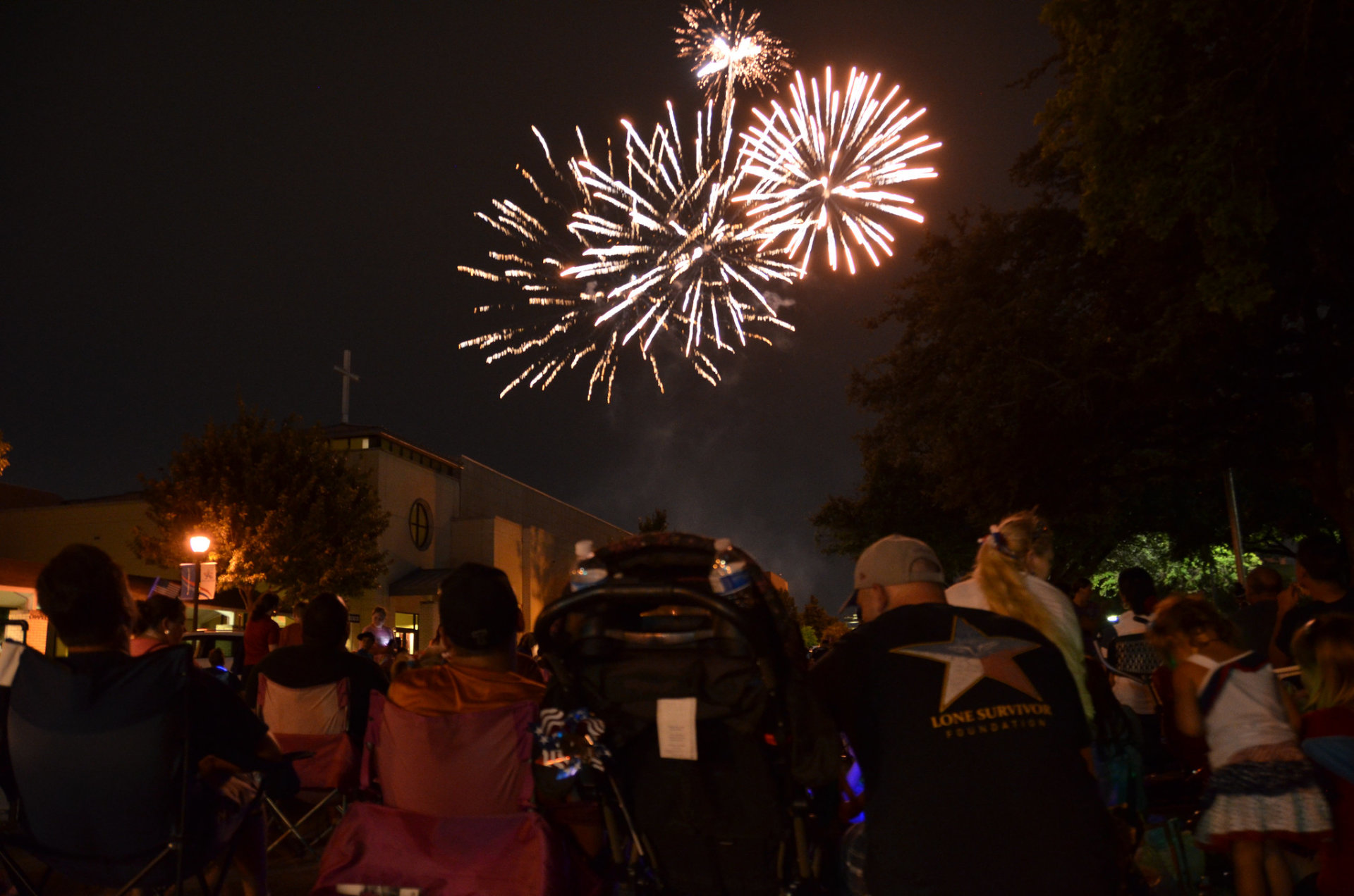 Fuochi d'artificio e sfilata del 4 Luglio di Arlington