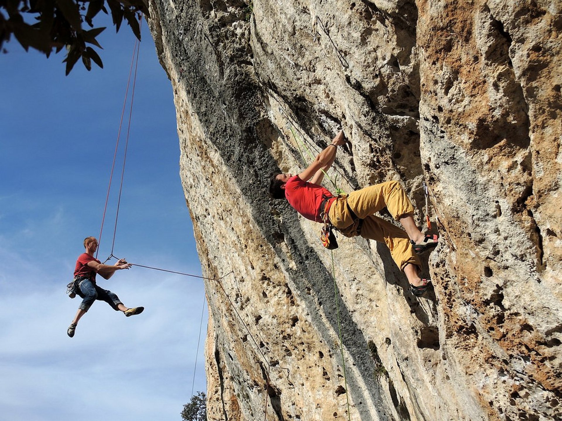 Arrampicata su roccia