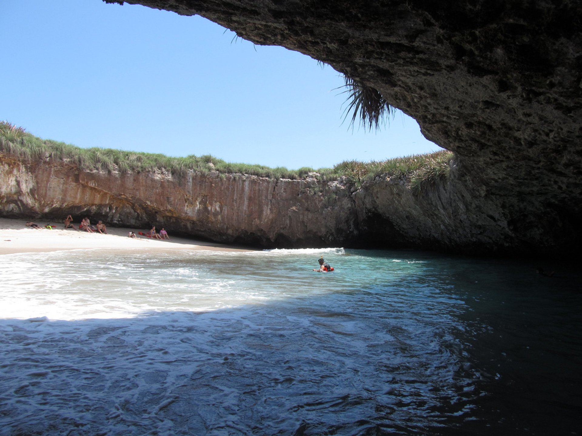 Der Verborgene Strand Playa Del Amor In Mexiko 2021