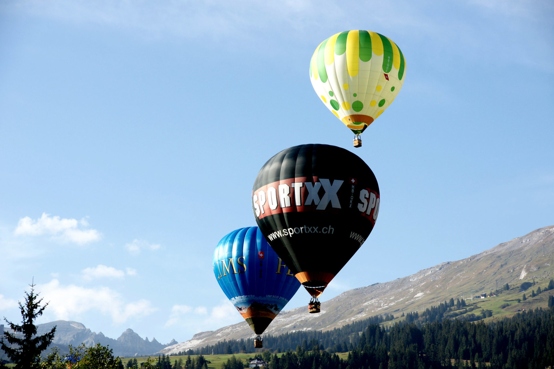 Ballonwoche Flims Hot-Air Ballon Festival