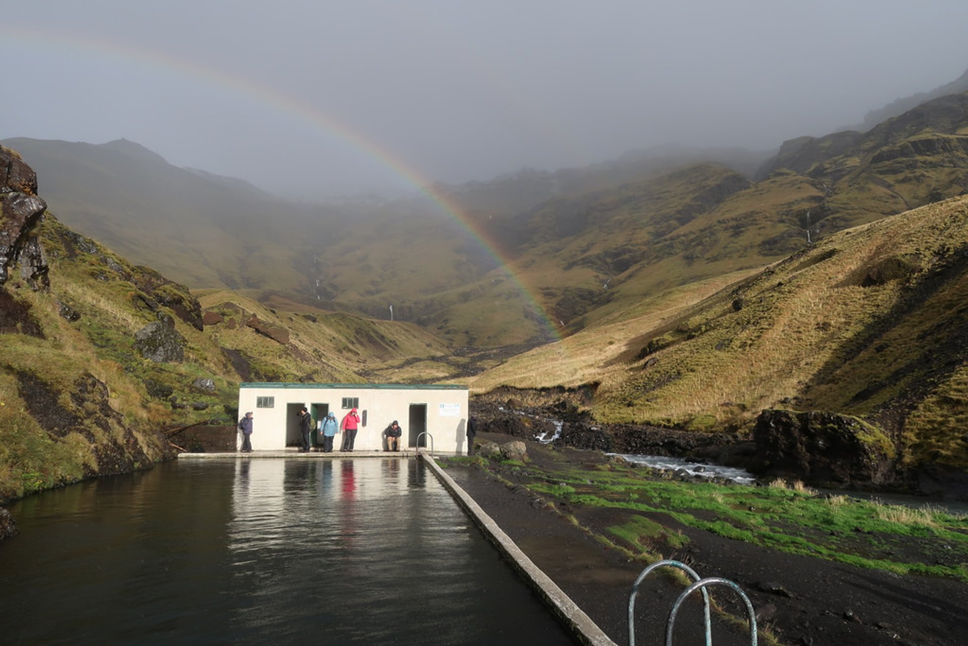 Schwimmbecken Seljavallalaug