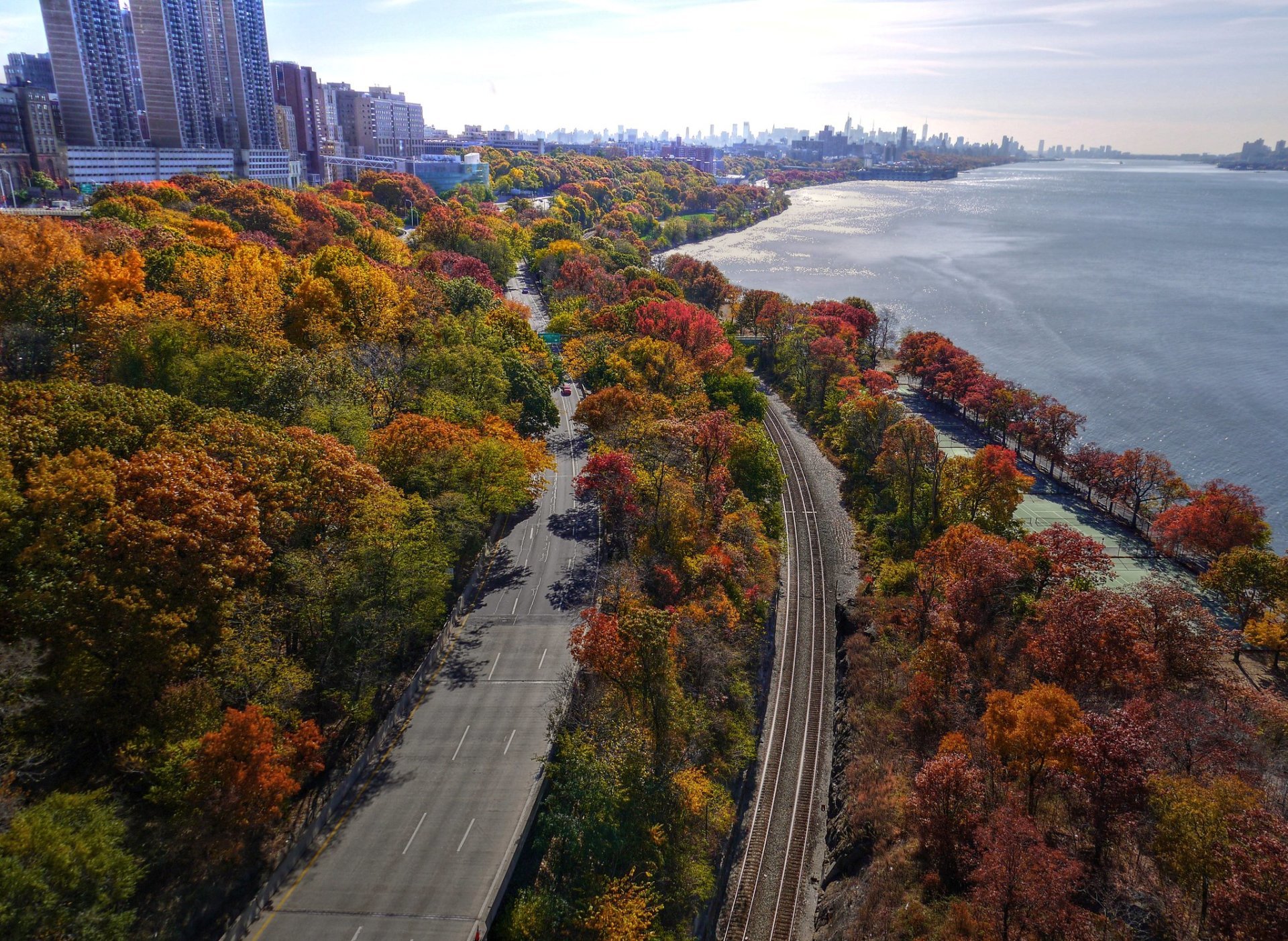 Colori autunnali di New York