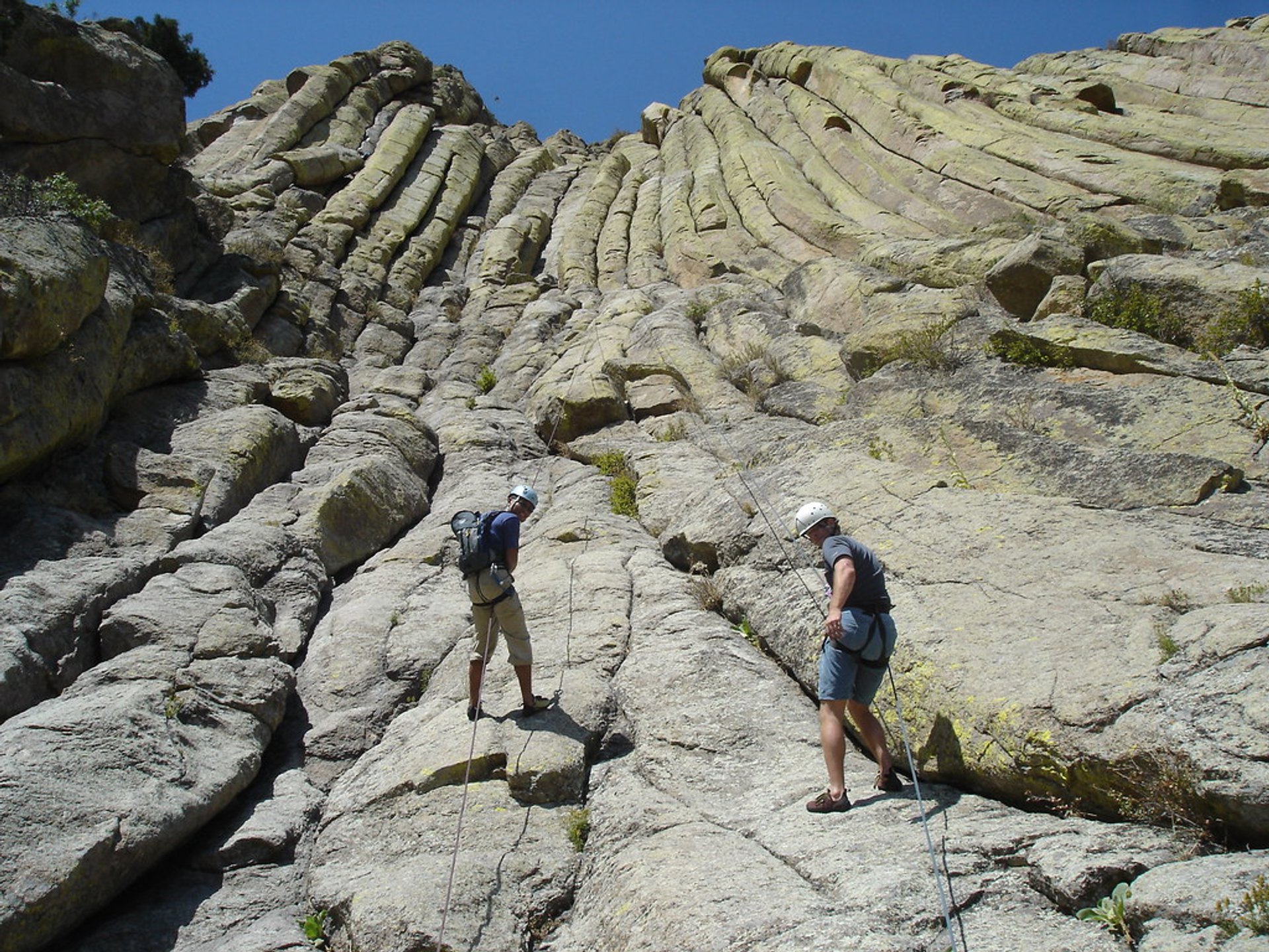 Devils Tower Bergsteigen