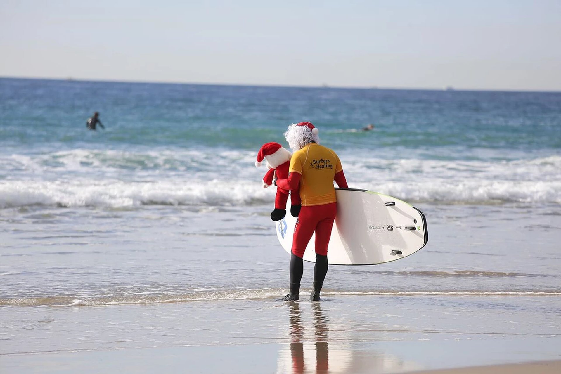 Surfing Santa Competition