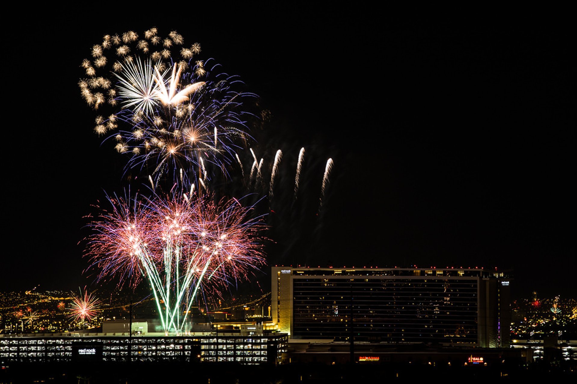 Eventos e fogos de artifício do 4 de Julho