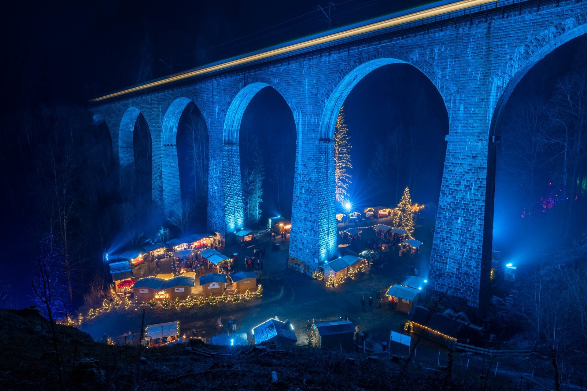 Marché de Noël de la gorge de Ravenne