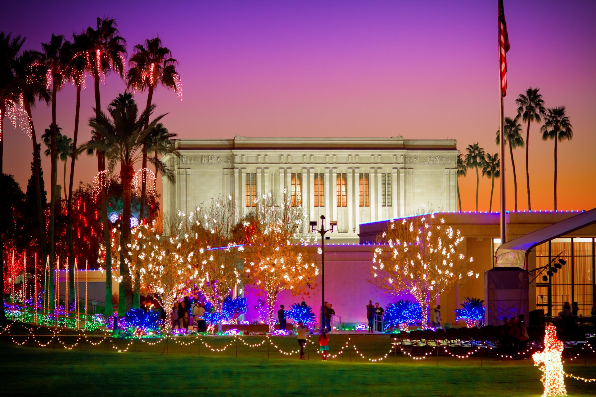 Luci di Natale in Arizona