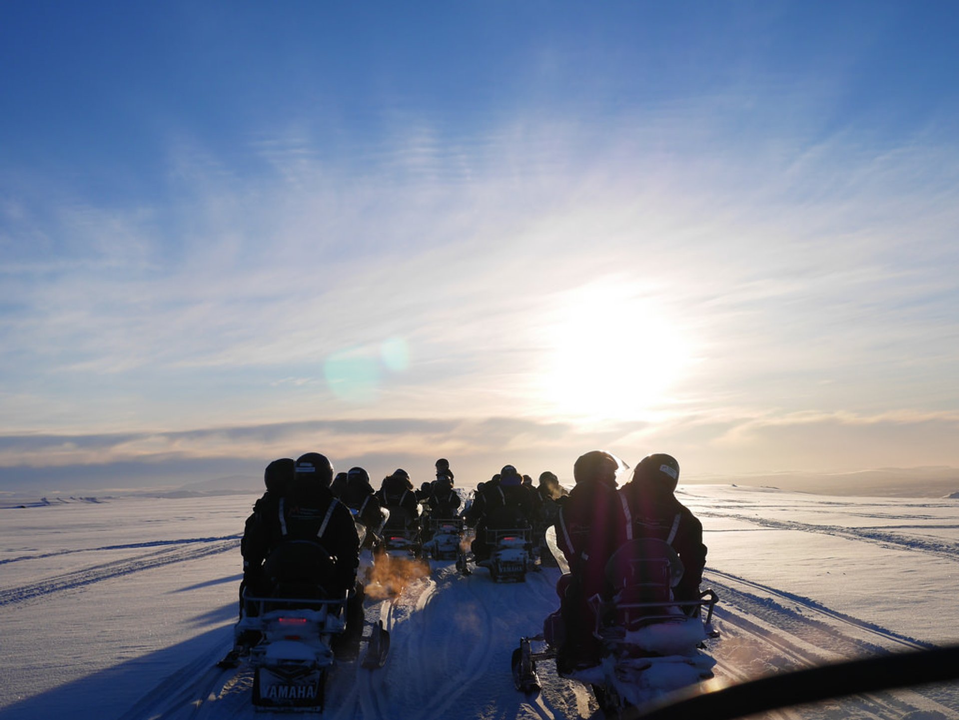 Glacier Mobilité des neiges