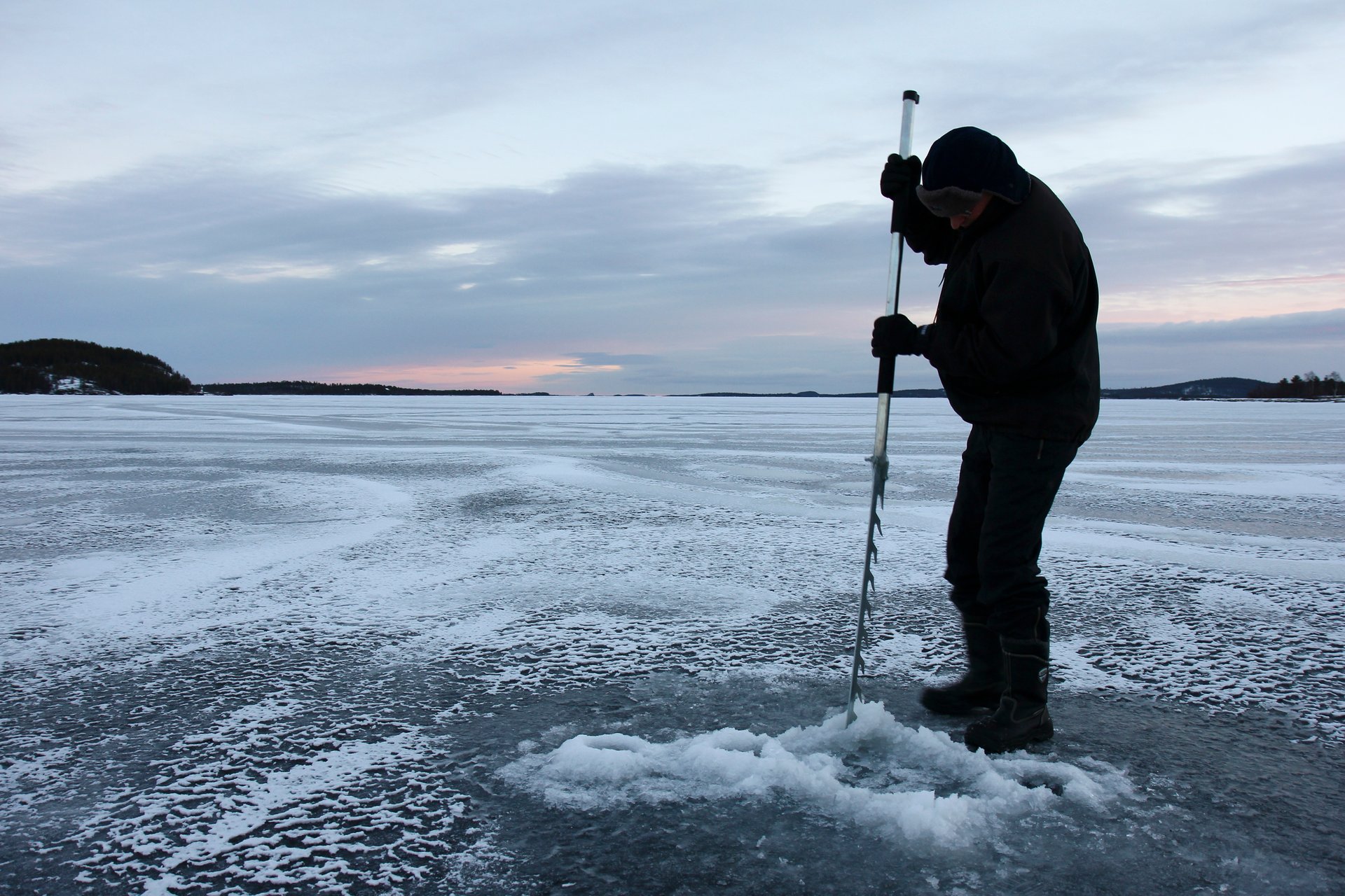 Pêche sur glace