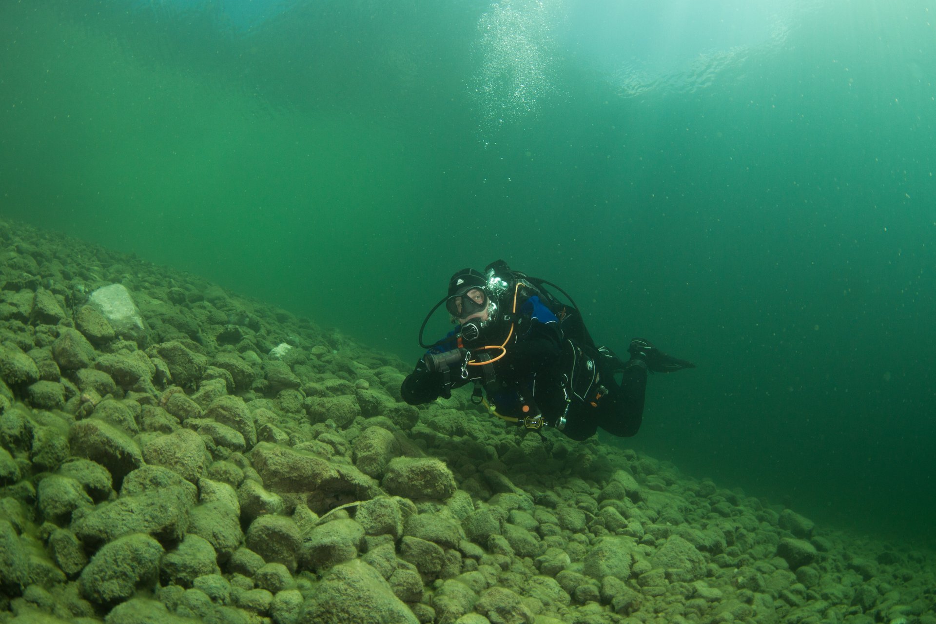 Gosau Lake Diving