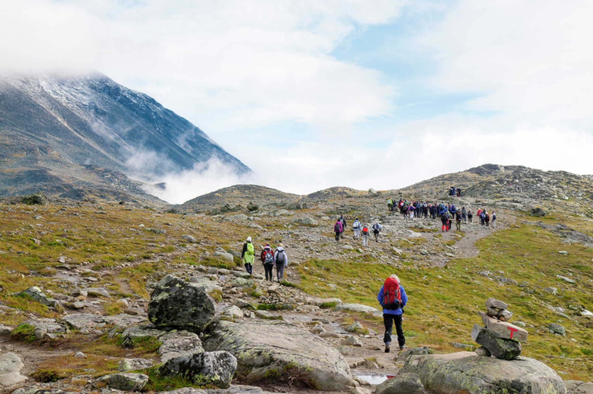 Senderismo en el Parque Nacional Jotunheimen