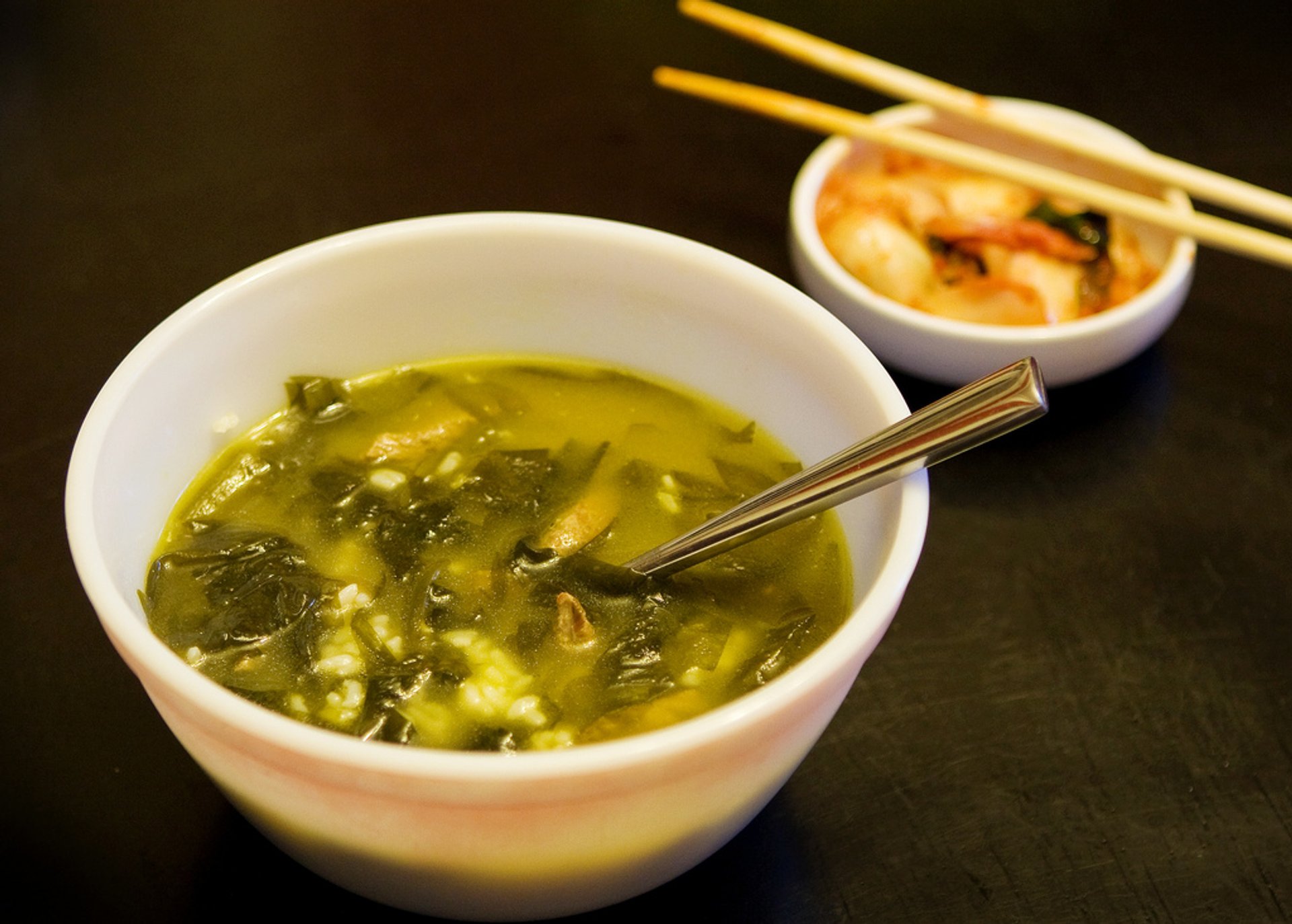 Sopa de algas para aniversários