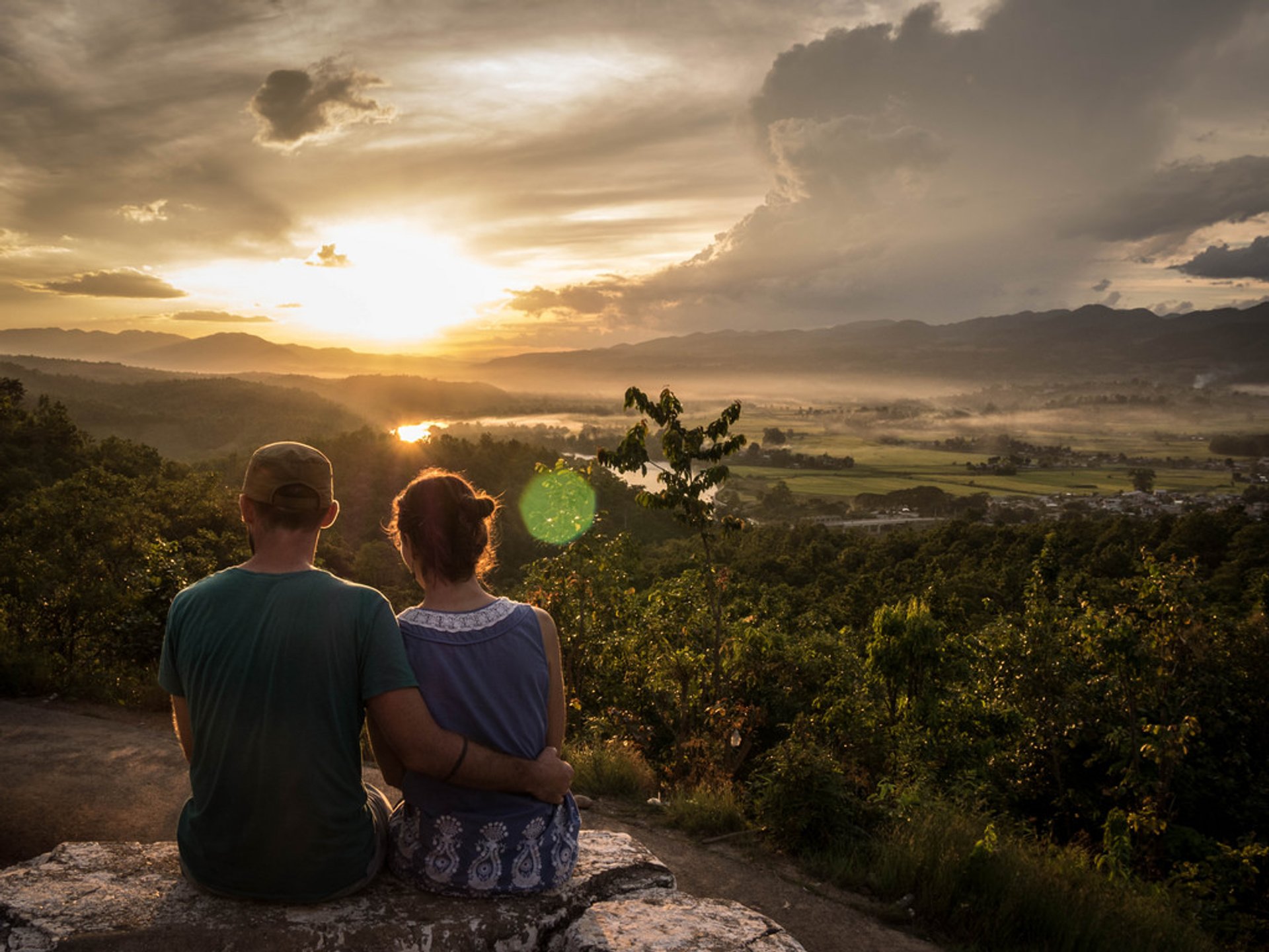 Coucher et lever du soleil