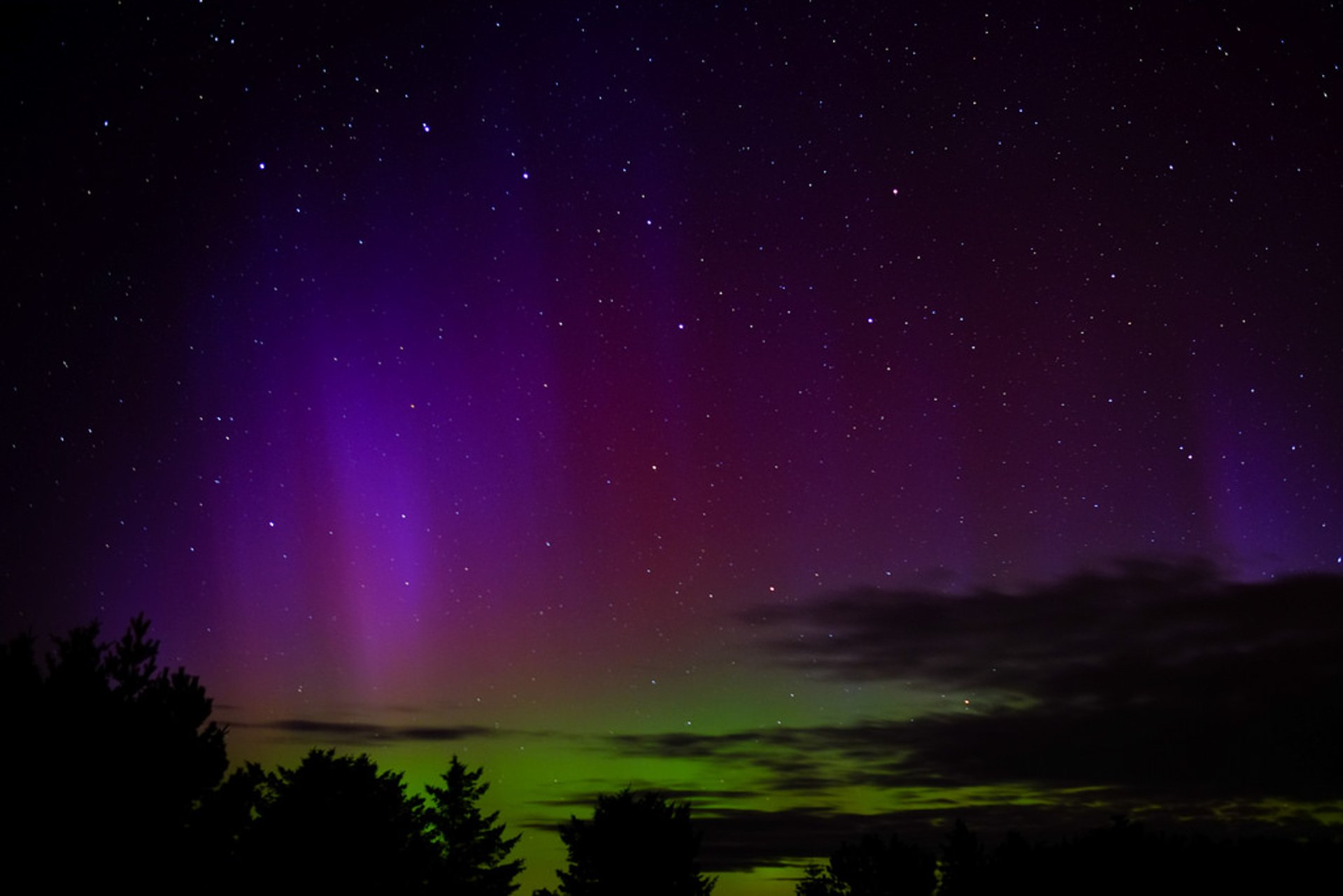 Aurora Boreal or Luces del norte