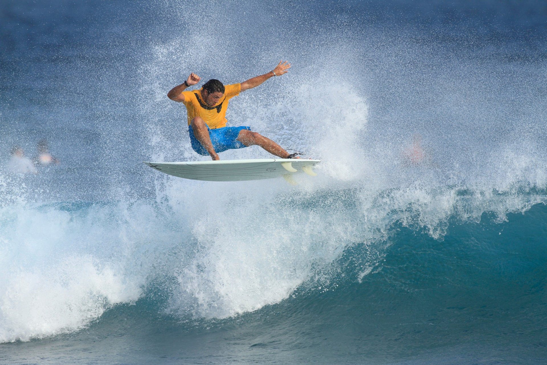 Surfen oder Wellenreiten