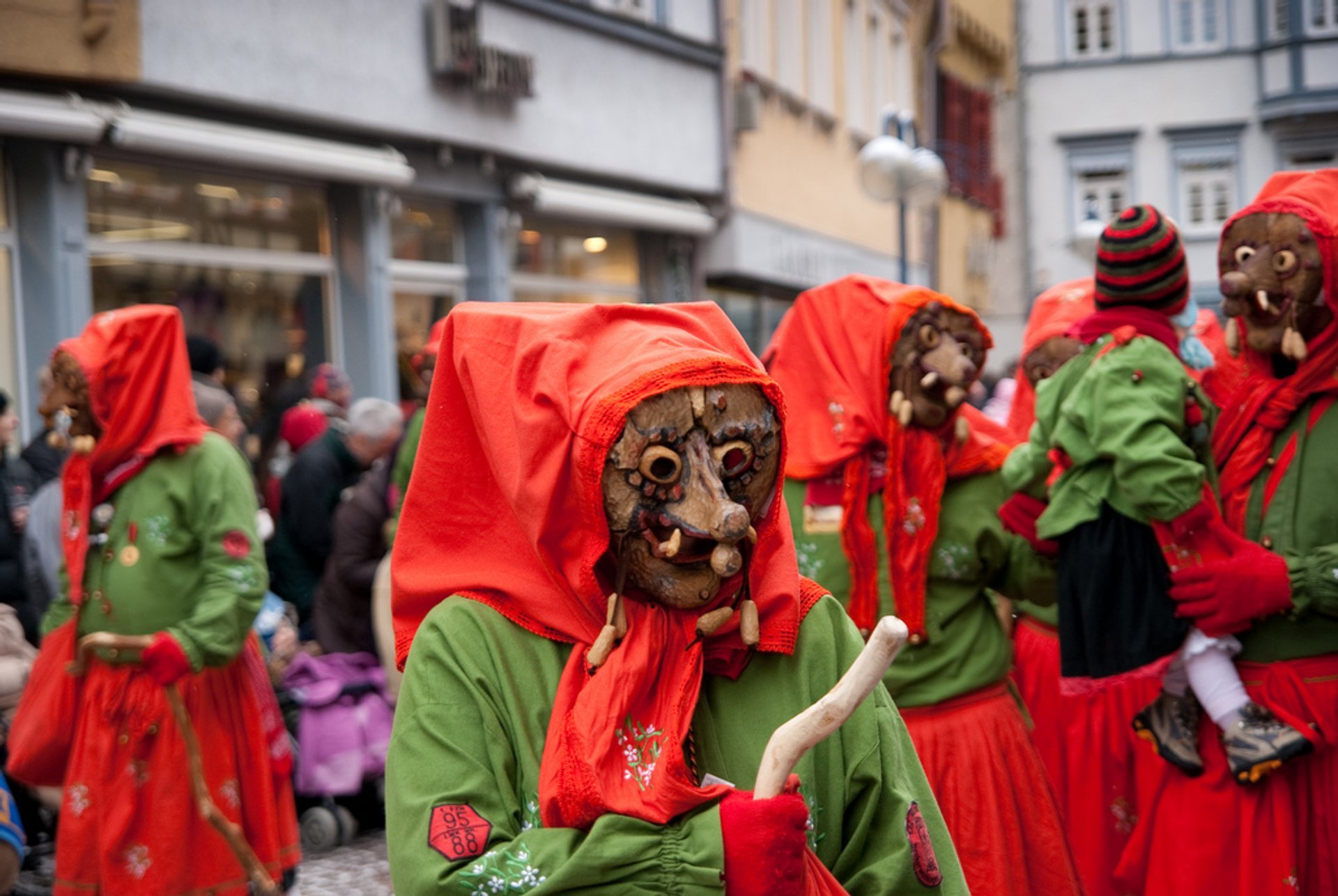 Fasching, Karneval y Fastnacht